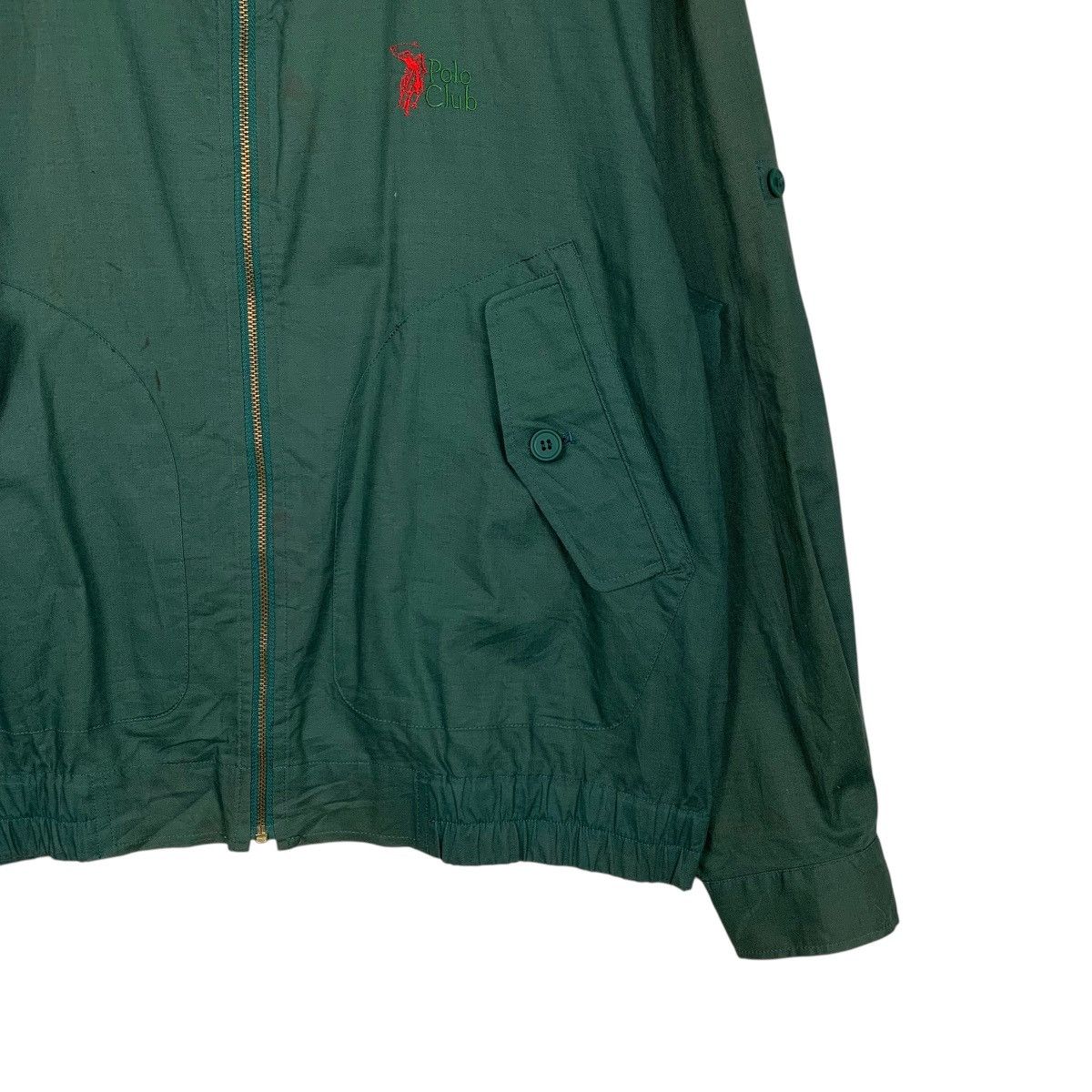 Beverly Hills Polo Club Vintage Polo Club Green Bomber Jacket Size US L / EU 52-54 / 3 - 4 Thumbnail