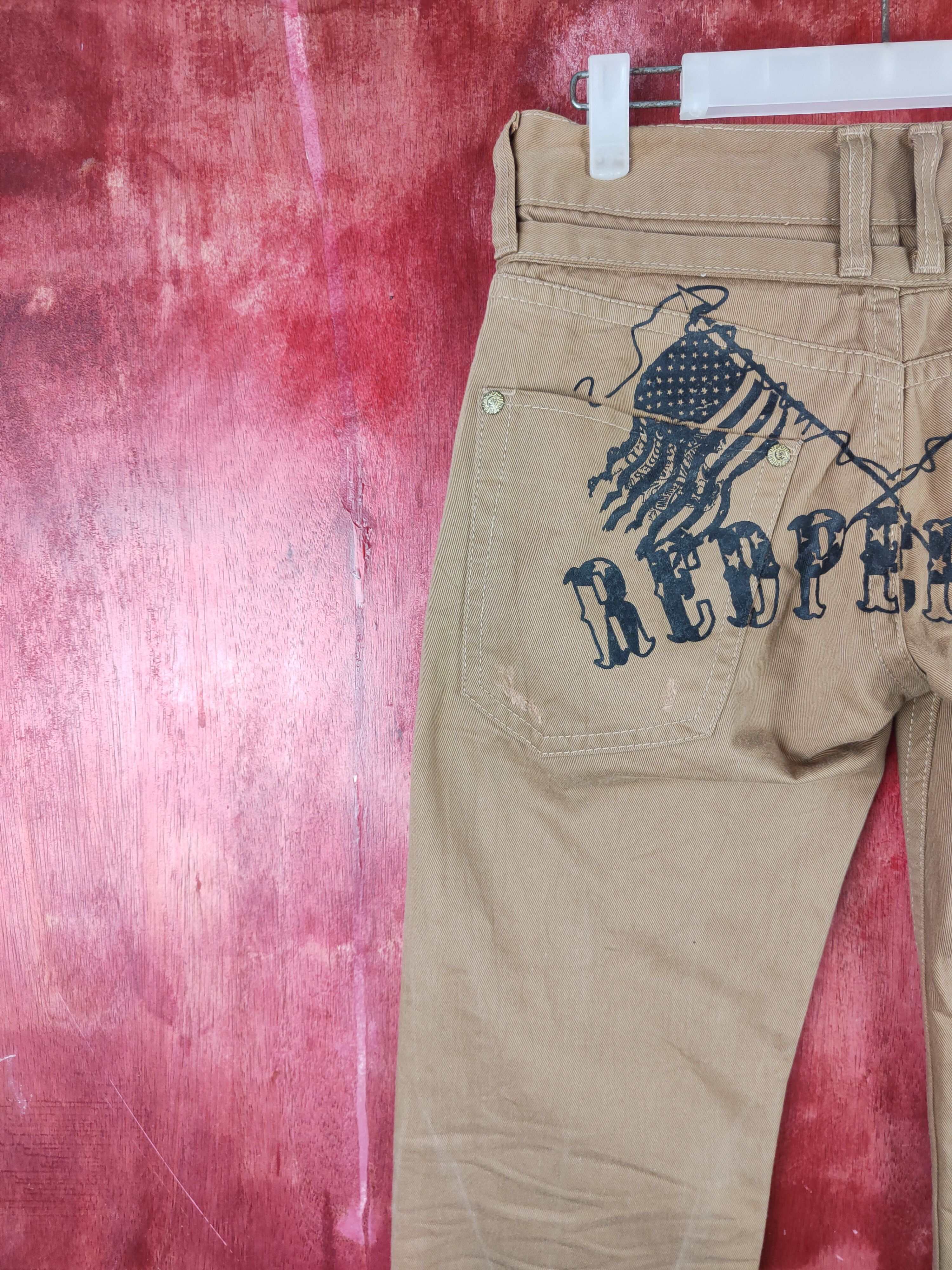 Japanese Brand Redpepper Brown Multipocket Soft Denim #S1321 Size US 28 / EU 44 - 11 Thumbnail