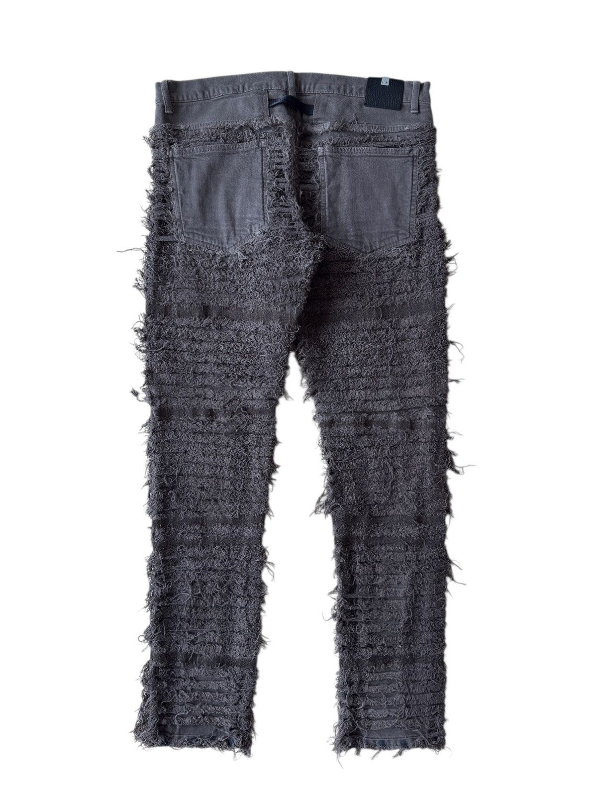 1017 ALYX 9SM 1017 Alyx 9sm Thrashed Distressed All Over Brown Denim Pants Size US 34 / EU 50 - 2 Thumbnail