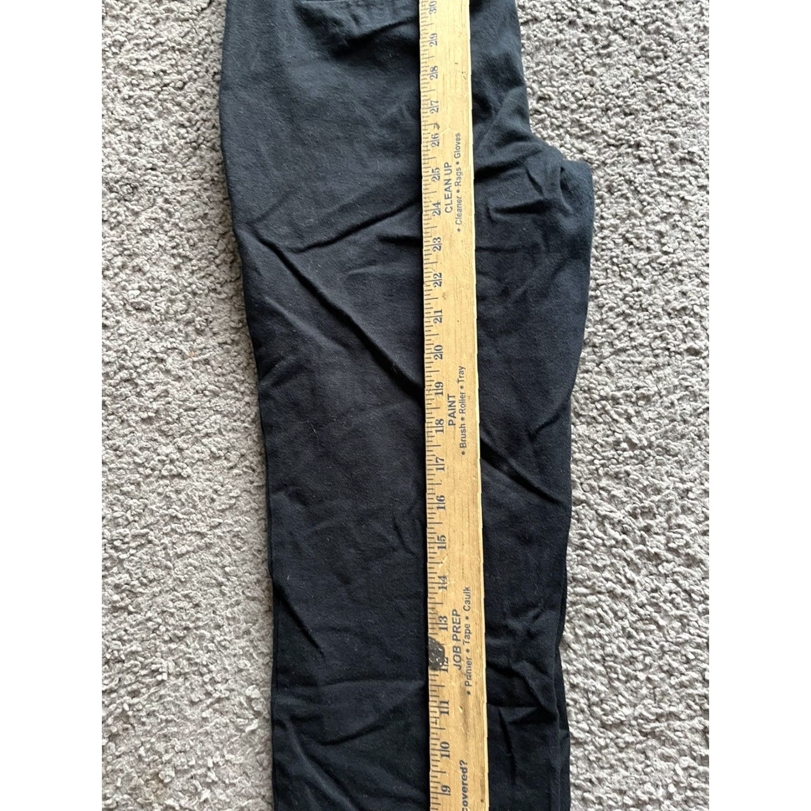 Old Navy VINTAGE Old Navy Cropped Pants Women Size 10 Black Mid Rise Slim Pockets Ankle Size 32" / US 10 / IT 46 - 7 Thumbnail