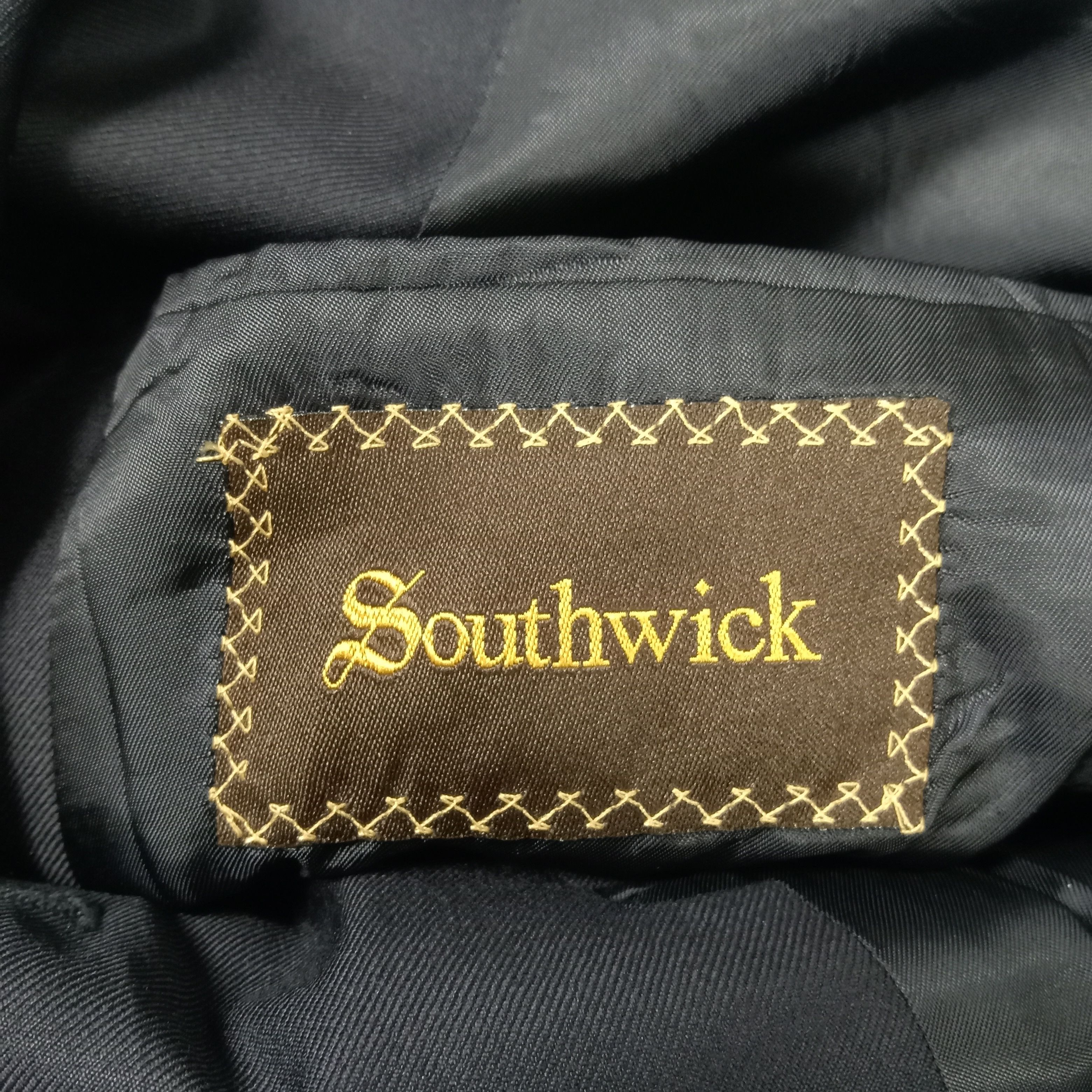 Comme des Garcons × Southwick × Vintage Comme des Garcons Homme Japanese Designer Blazer Size 38S - 5 Thumbnail
