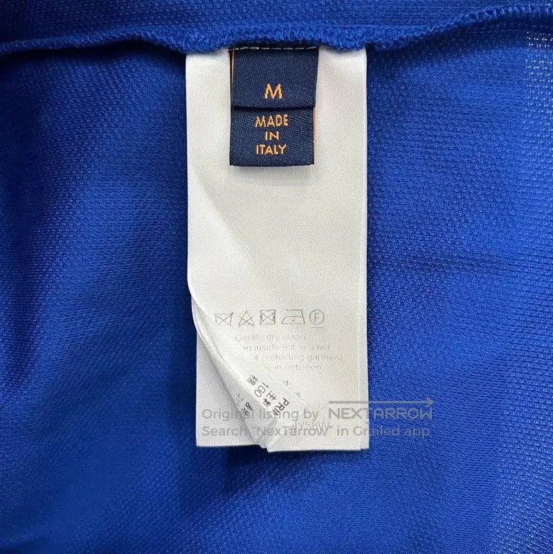 Louis Vuitton Louis Vuitton Men's Blue Polo Shirt . Size US L / EU 52-54 / 3 - 5 Thumbnail