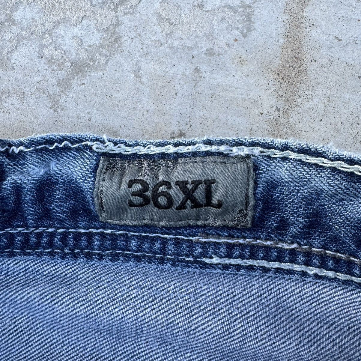 BKE × JNCO × Southpole Vintage Y2K Thrashed Baggy Loose BKE Skater Jeans 34 Size US 34 / EU 50 - 7 Thumbnail