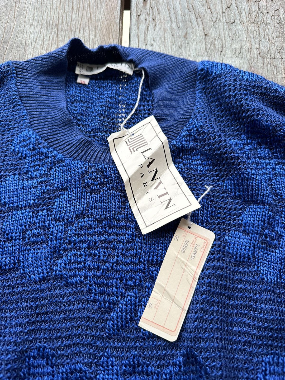 Lanvin Lanvin Long Sleeve Nice Design Size S / US 4 / IT 40 - 4 Thumbnail