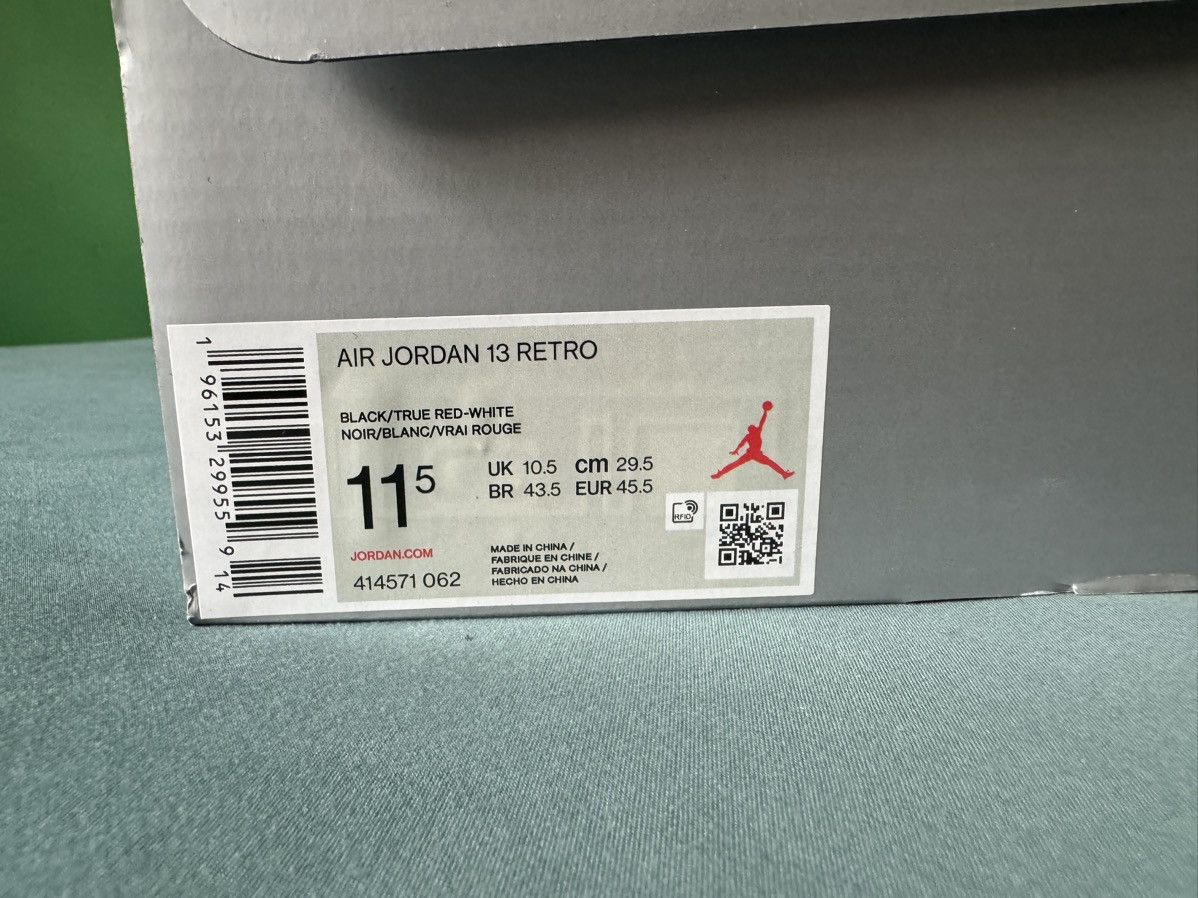 Jordan Brand Nike Air Jordan 13 Playoffs 2023 Size US 11.5 / EU 44-45 - 7 Thumbnail