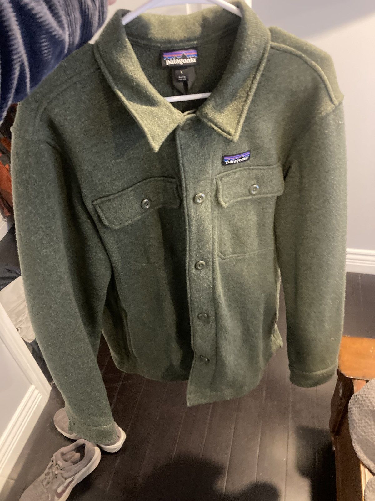 Patagonia PATAGONIA Large Fleece Jacket Green Size US L / EU 52-54 / 3 - 1 Thumbnail