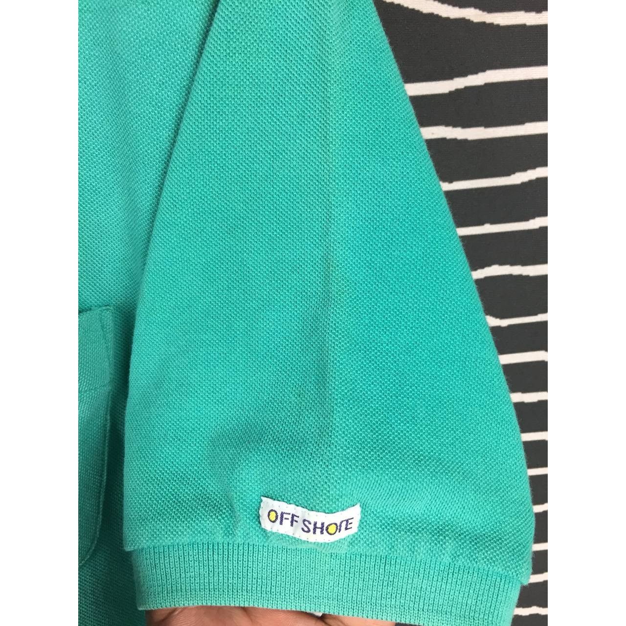 Vintage Vtg 90s Off Shore Surf Wear Embroidered Logo Pocket Polo Tee Size US M / EU 48-50 / 2 - 9 Thumbnail
