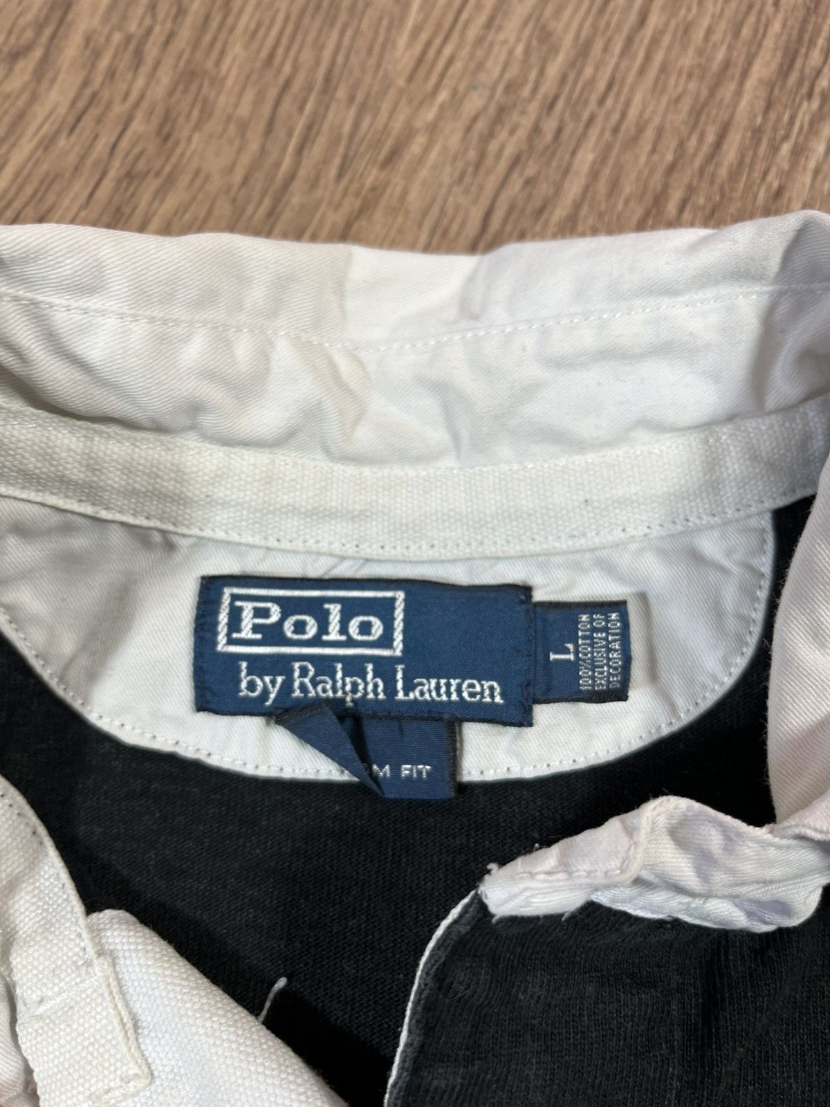 Polo Ralph Lauren × Rugby Ralph Lauren × Vintage Vintage Polo Ralph Lauren Rugby Shirt Size US L / EU 52-54 / 3 - 6 Thumbnail