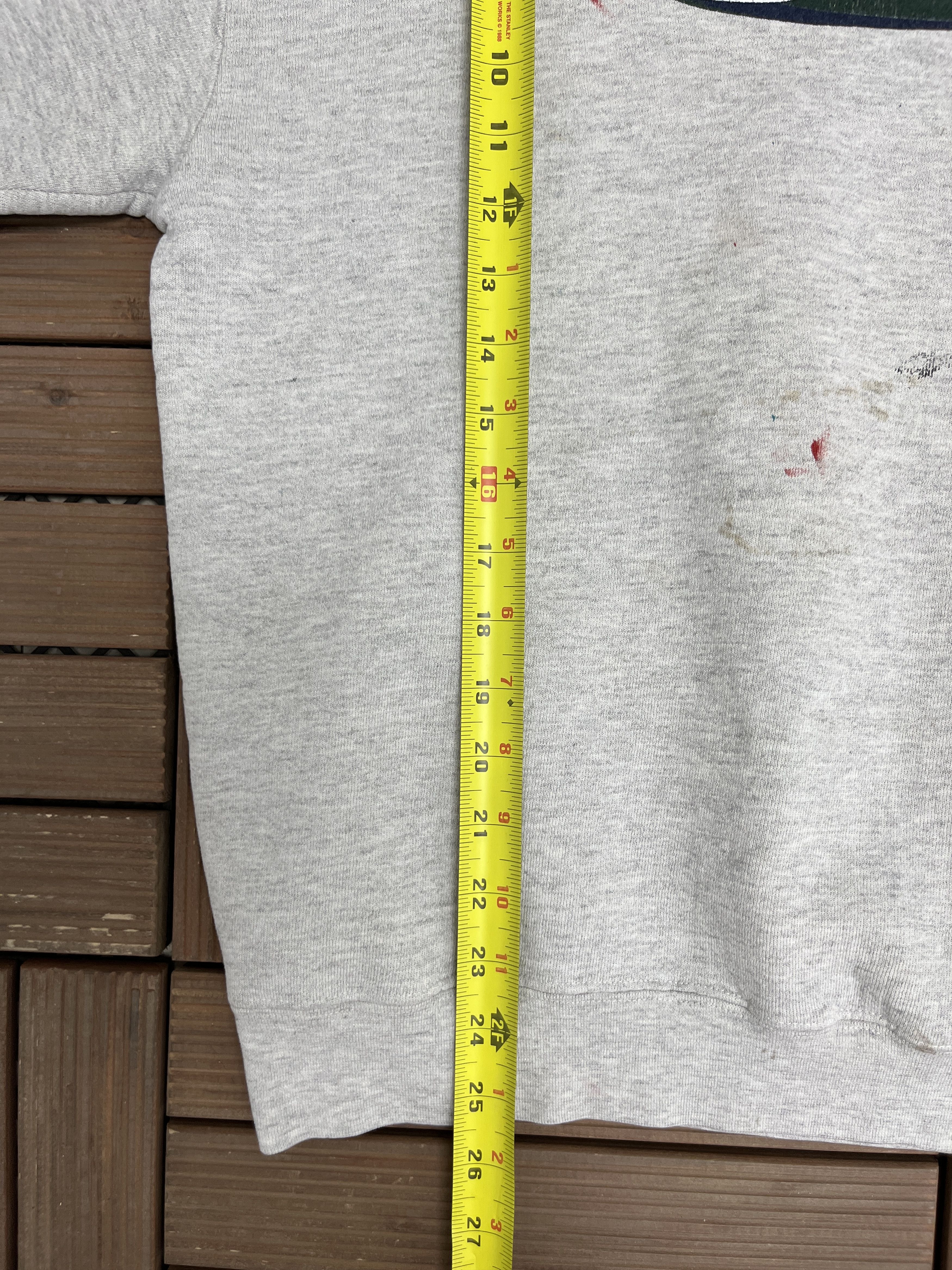 Vintage Michigan State Spartans Vintage Grey Crewneck Sweater Size US L / EU 52-54 / 3 - 8 Thumbnail