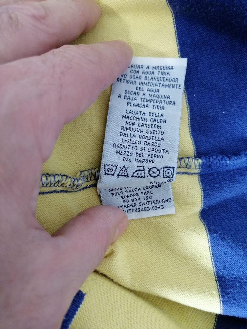 Polo Ralph Lauren Vintage Y2K Polo Ralph Lauren rugby Jersey size M Size US M / EU 48-50 / 2 - 7 Thumbnail