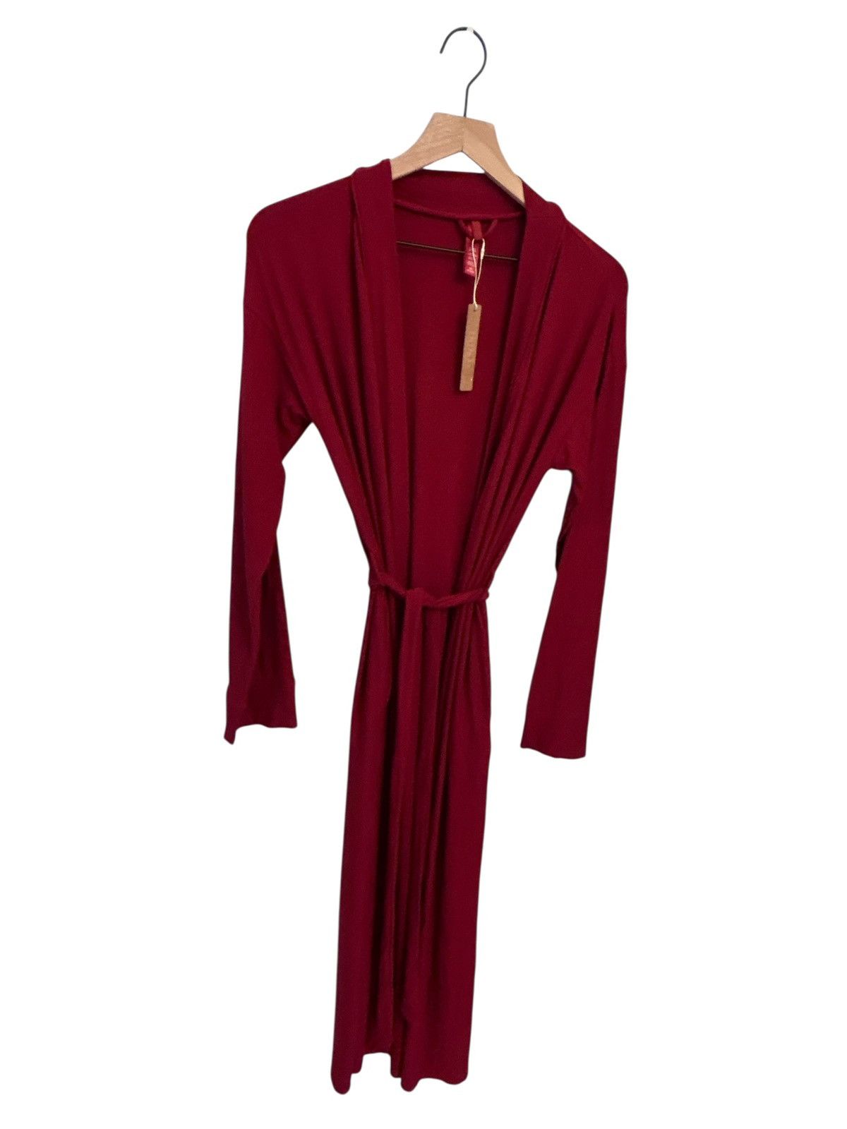 SKIMS Skims Soft Lounge Long Sleeve Keyhole Dress Onyx size XS | Grailed