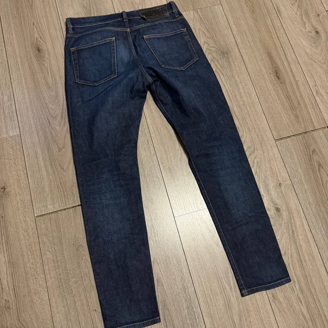 Diesel DIESEL Mens D-Strukt Slim Jeans W30 L30 Navy Blue Cotton Size US 30 / EU 46 - 7 Thumbnail