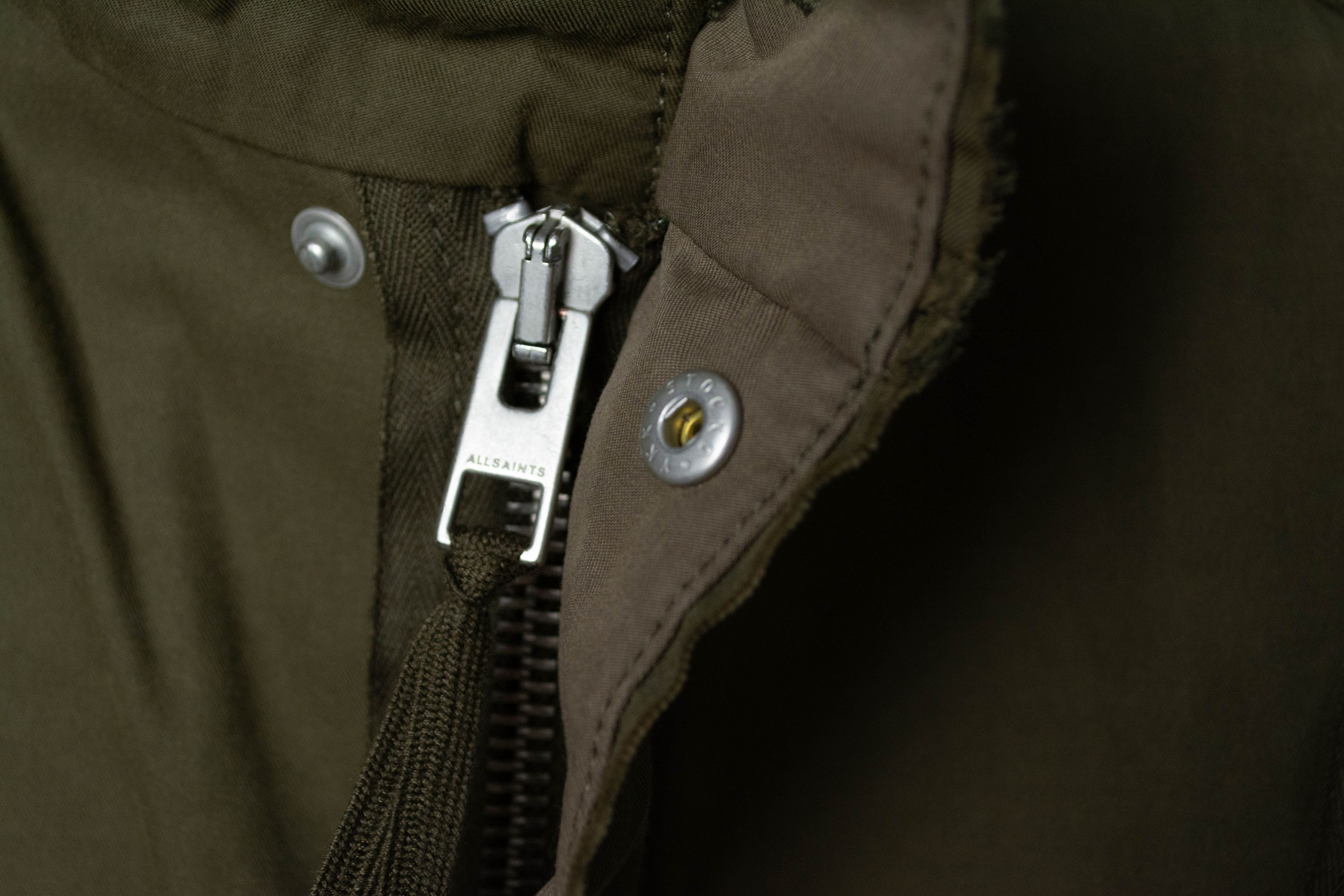 Allsaints Allsaints khaki parka hacker Size US M / EU 48-50 / 2 - 9 Thumbnail