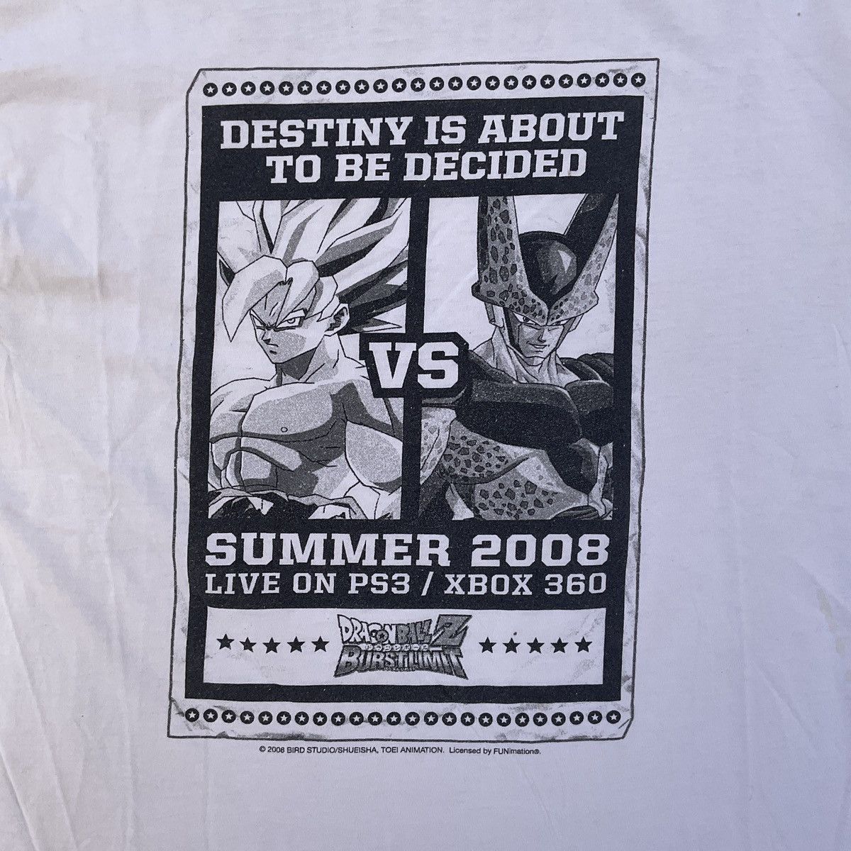 Vintage Vintage 2008 Atari Dragon Ball Z Burst Limit Anime Shirt Size US M / EU 48-50 / 2 - 2 Thumbnail