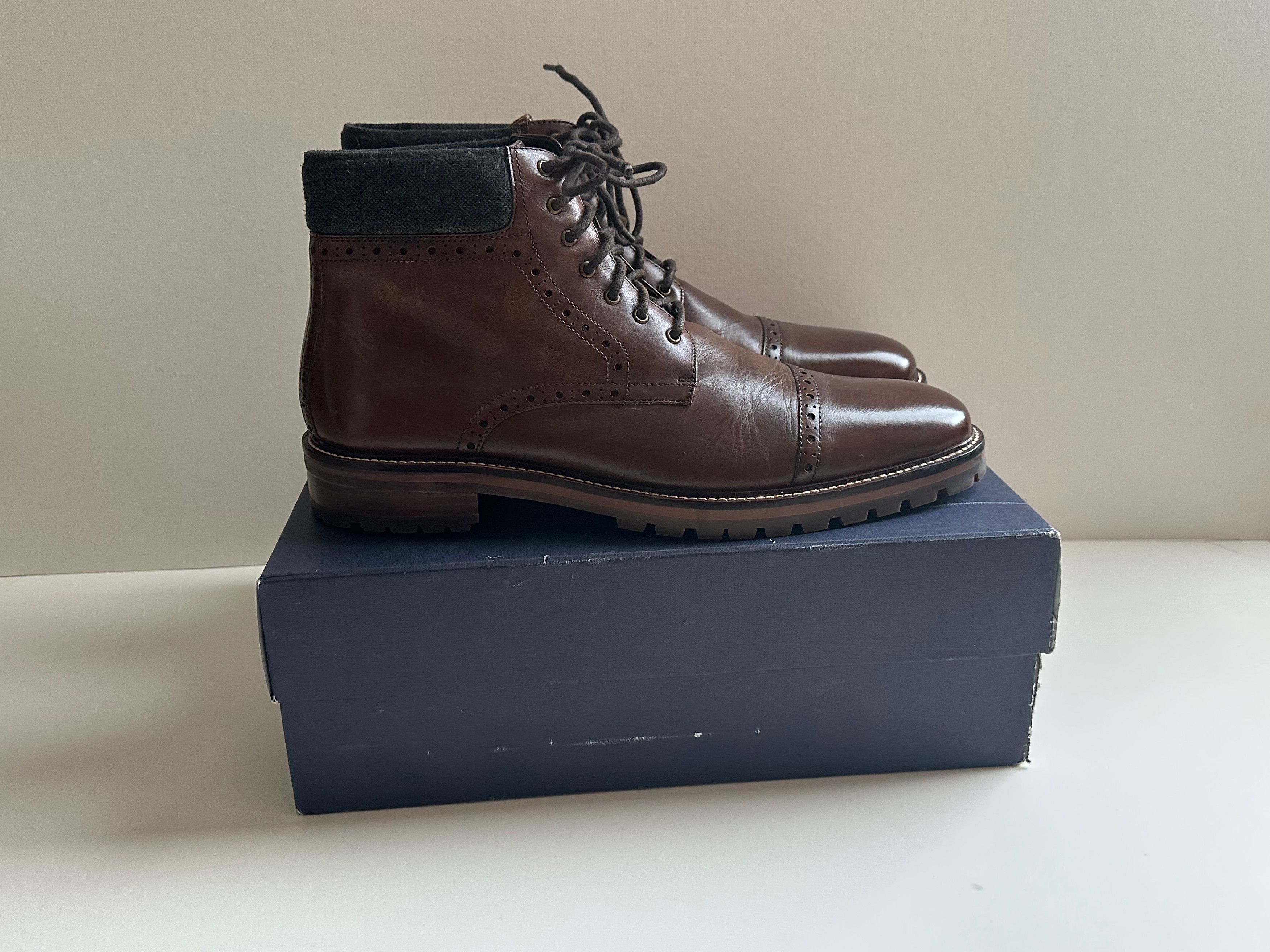 Warfield & Grand Warfield & Grand Potrero Cap-toe Boots - Chestnut - Size 14 Size US 14 / EU 47 - 1 Thumbnail