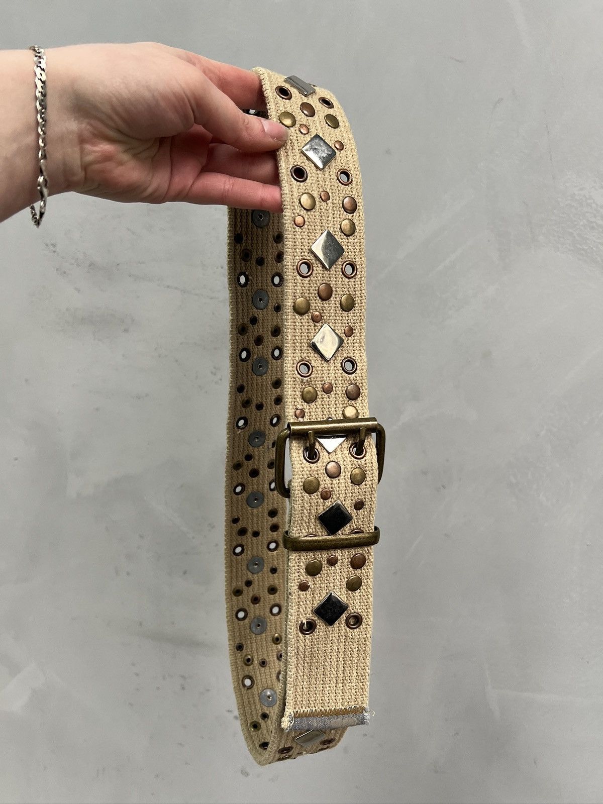 Hysteric Glamour Studded canvas y2k japanese belt hysteric glamour Size ONE SIZE - 2 Thumbnail