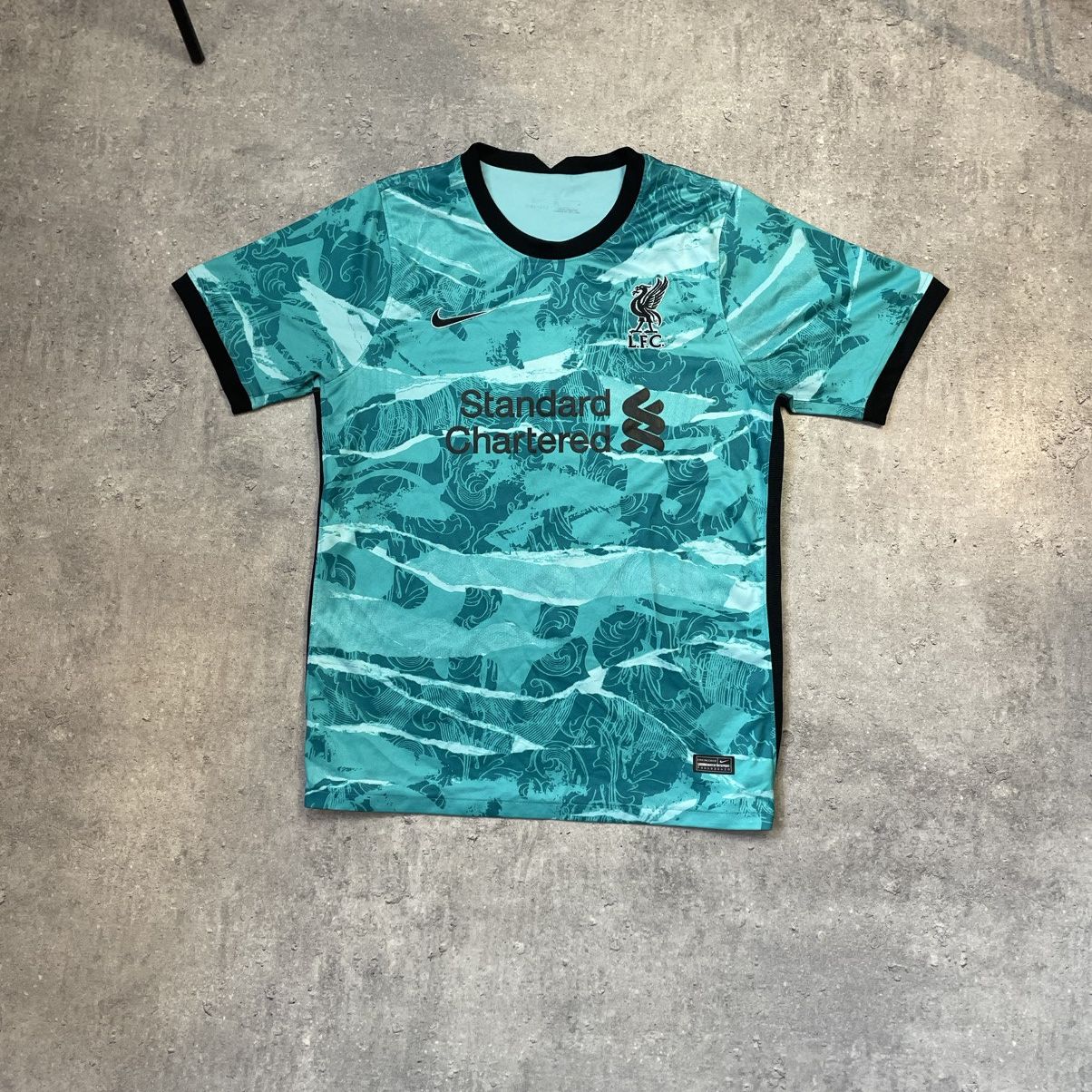Nike 2020-2021 Liverpool FC Away Kit Jersey Size US M / EU 48-50 / 2 - 1 Thumbnail