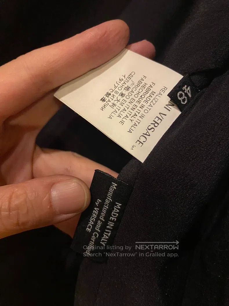 Versace Versace Leather coat Size US M / EU 48-50 / 2 - 3 Thumbnail
