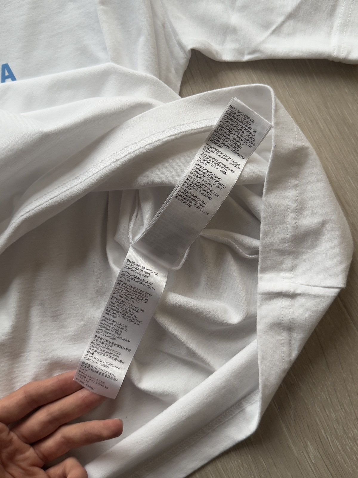 Balenciaga Balenciaga WFP T-Shirt White Size US S / EU 44-46 / 1 - 8 Thumbnail