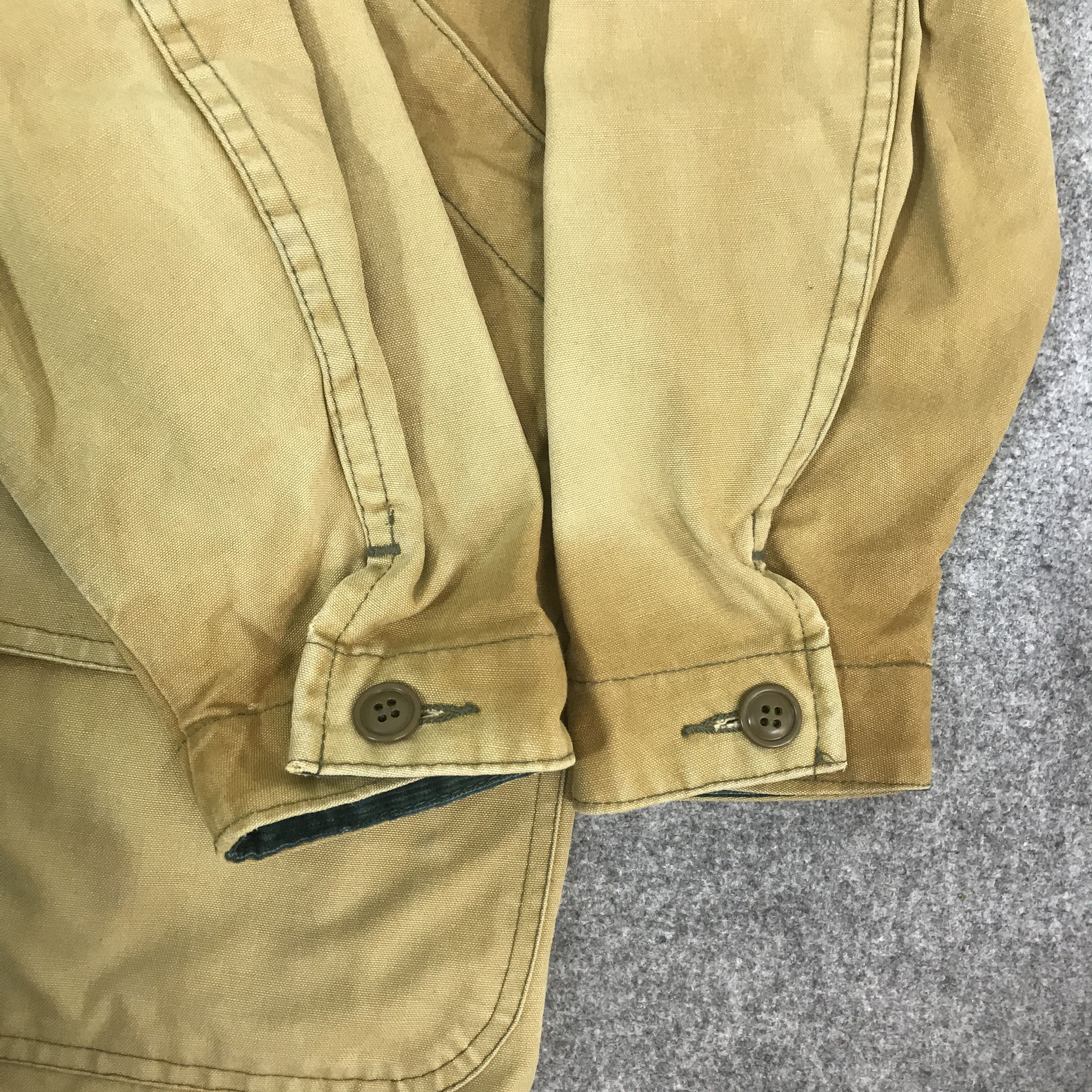 L.L. Bean Vintage LL Bean freeport,maine Button Chore Faded jacket Size US M / EU 48-50 / 2 - 9 Thumbnail