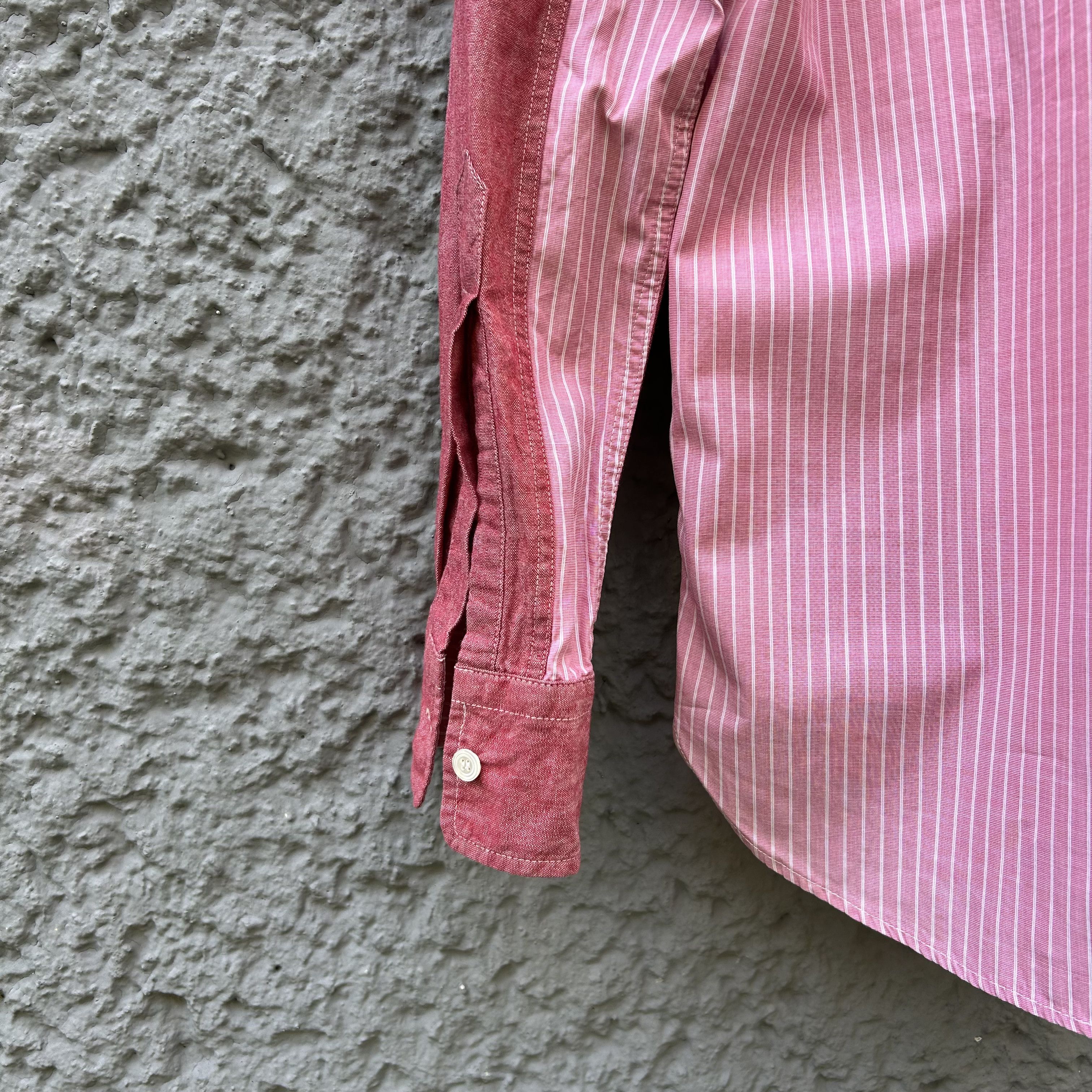 Junya Watanabe Comme des Garcons Junya Watanabe Pink Shirt Button Up S/S11 Size US S / EU 44-46 / 1 - 7 Thumbnail