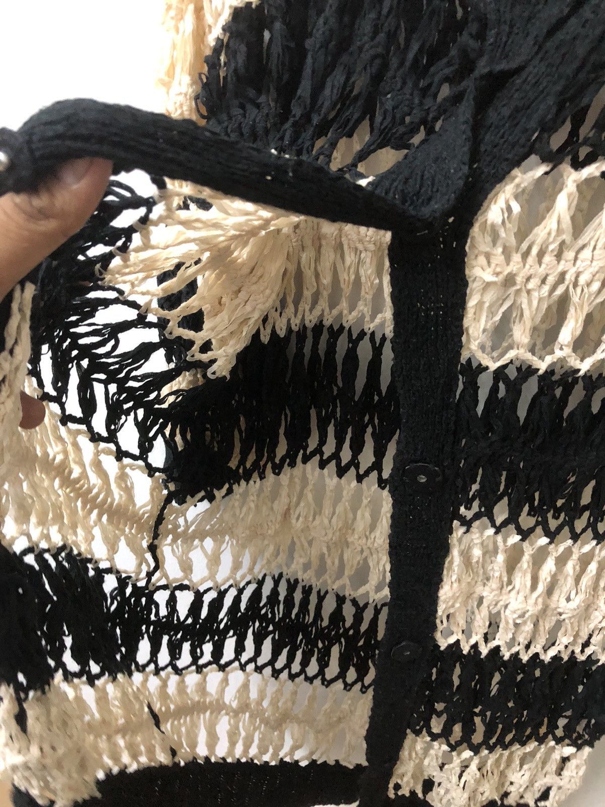 If Six Was Nine × Japanese Brand Holey Knit Sweater If Six Was Nine Style Size US L / EU 52-54 / 3 - 3 Thumbnail