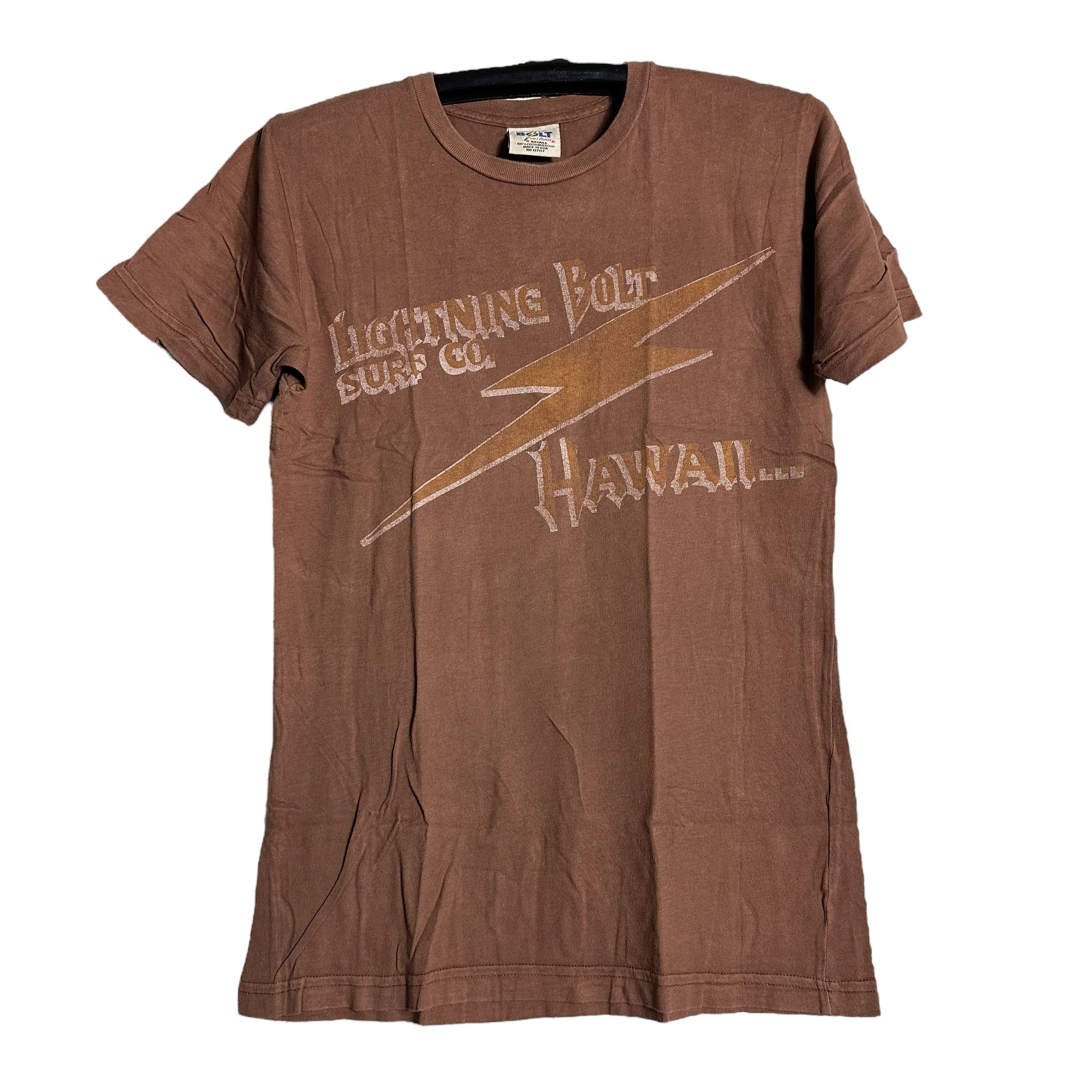 Lightning Bolt × Vintage 🔥RARE🔥Vintage Lightning Bolt Spell Out T-shirt Made in USA Size US L / EU 52-54 / 3 - 1 Thumbnail