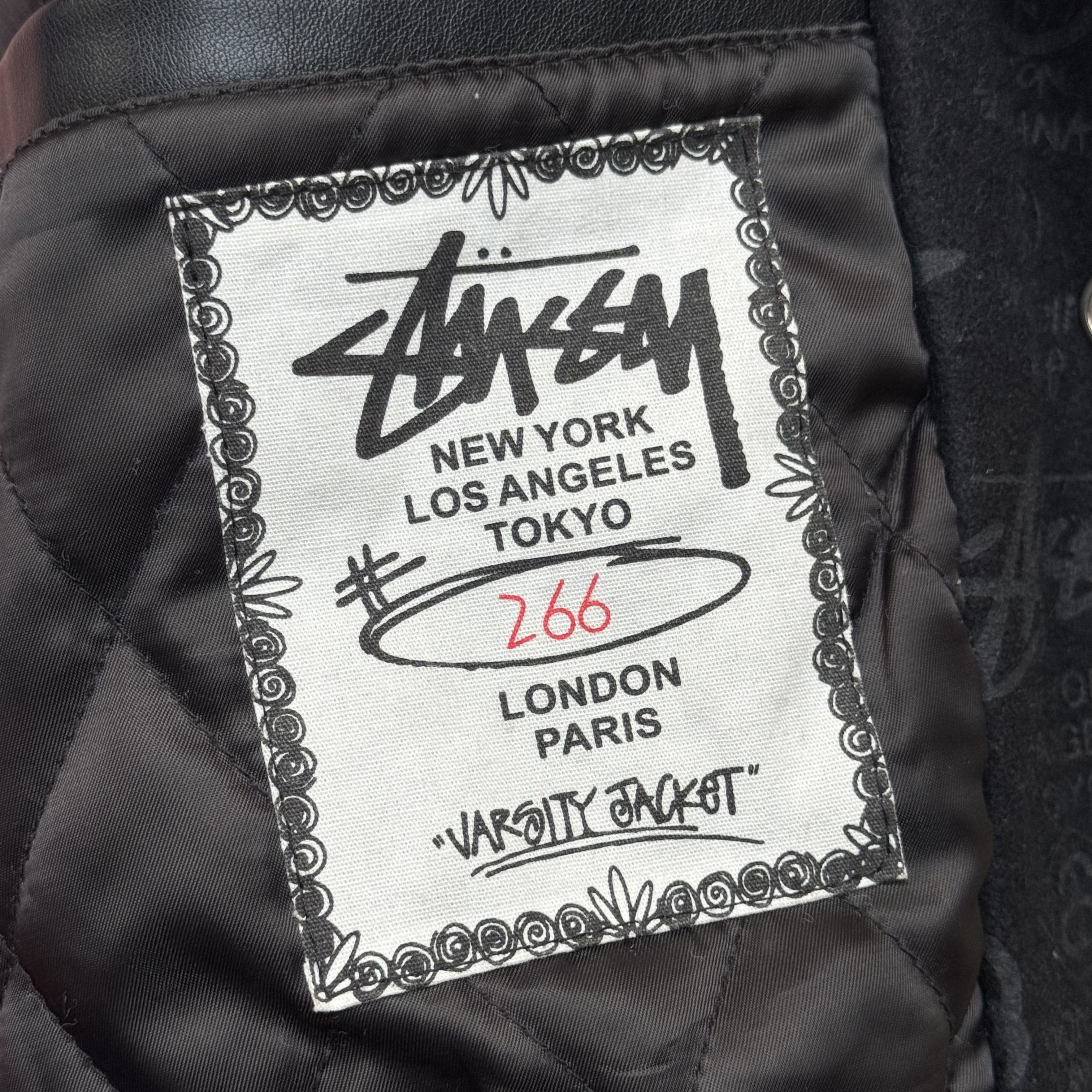 Stussy ☠️ Stussy 25th Anniversary World Tour Varsity Jacket Size US S / EU 44-46 / 1 - 9 Thumbnail
