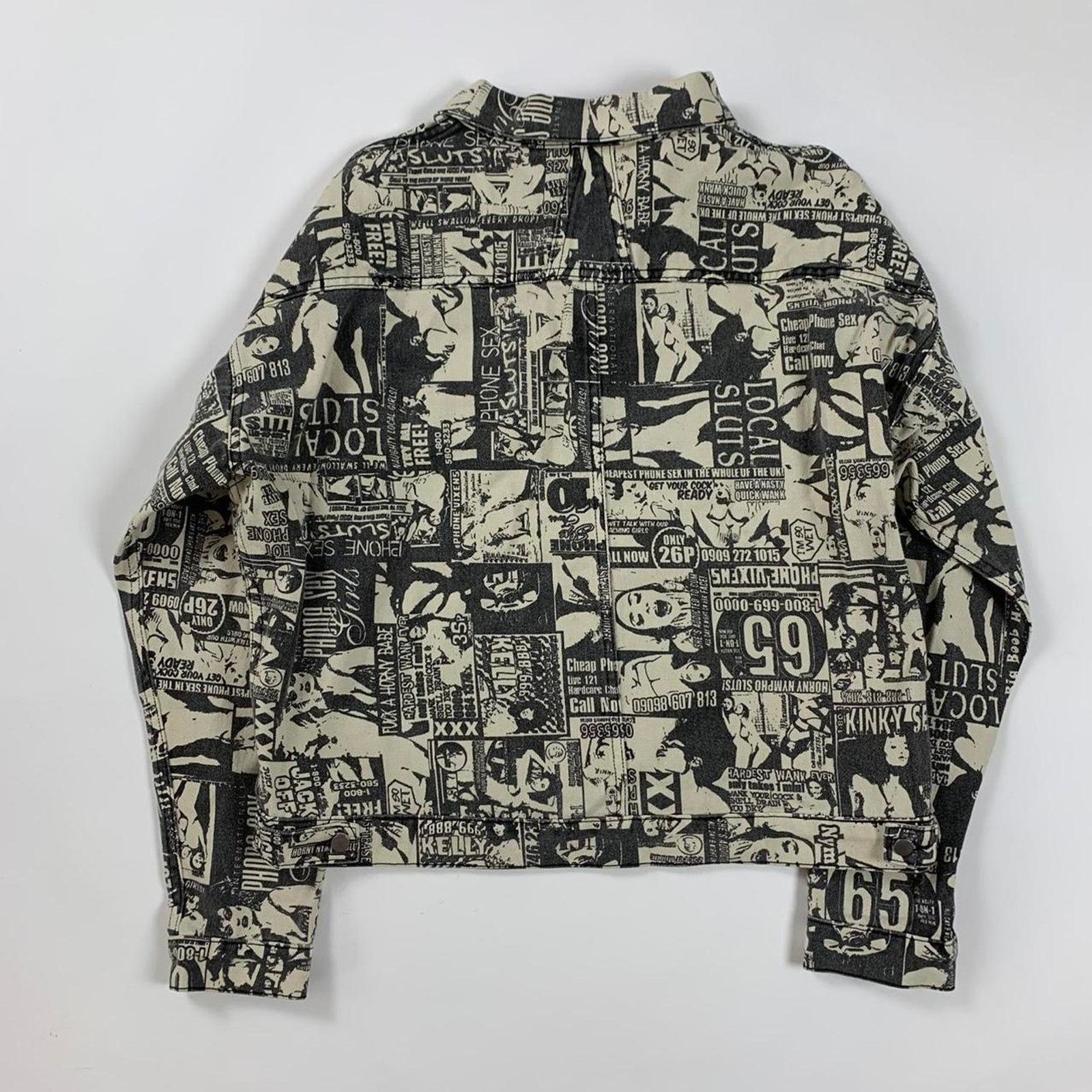 Rhude Rhude Phone Sex Trucker Jacket Size US M / EU 48-50 / 2 - 3 Thumbnail