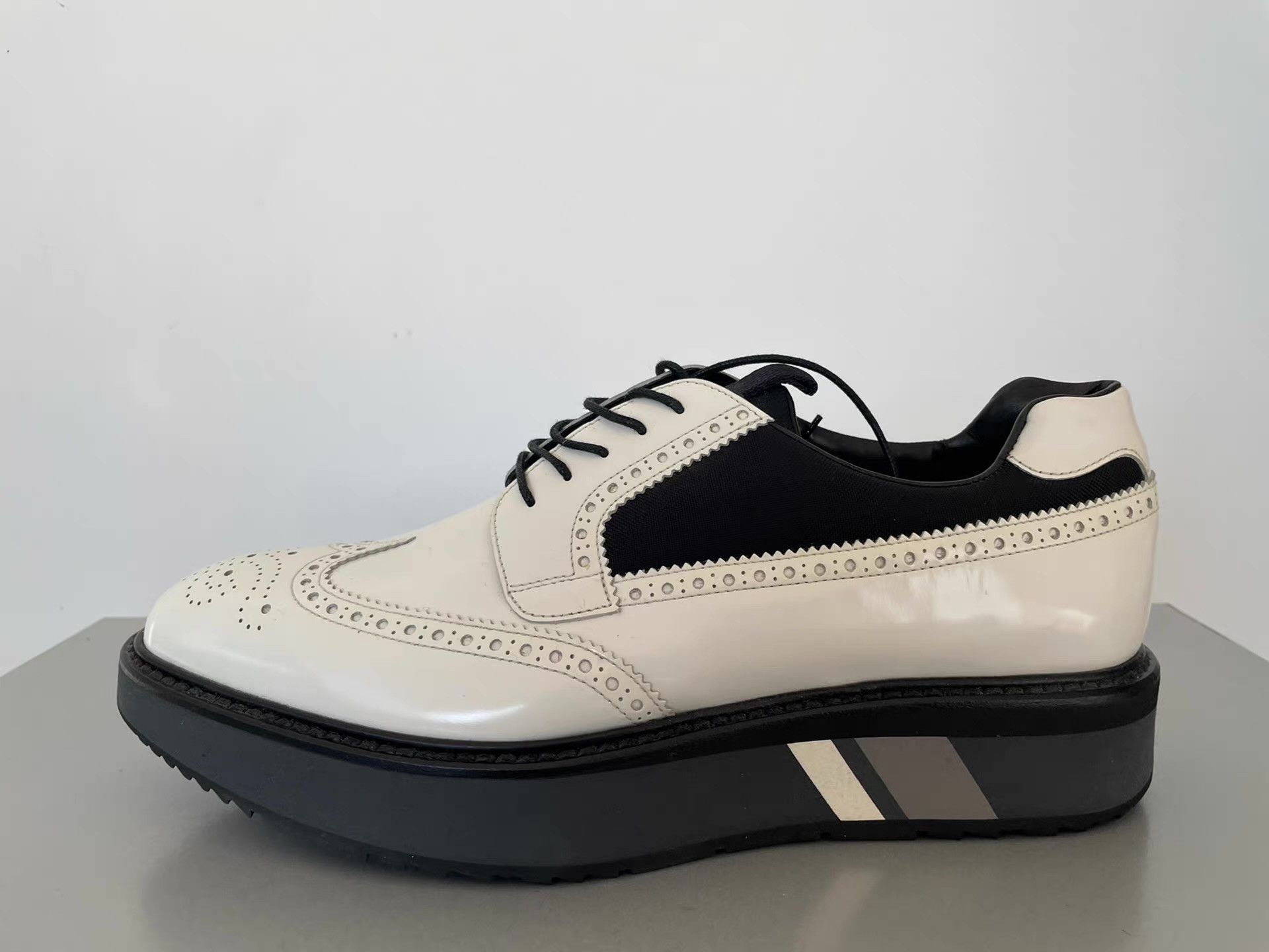 Prada Prada Carved Platform Leather Shoes Ｑ21 Size US 8 / EU 41 - 6 Thumbnail