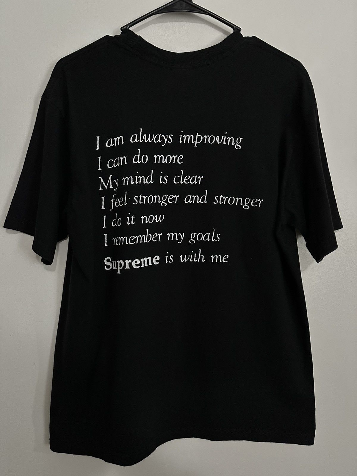 Supreme Supreme Stay Positive Tee Size US M / EU 48-50 / 2 - 3 Thumbnail