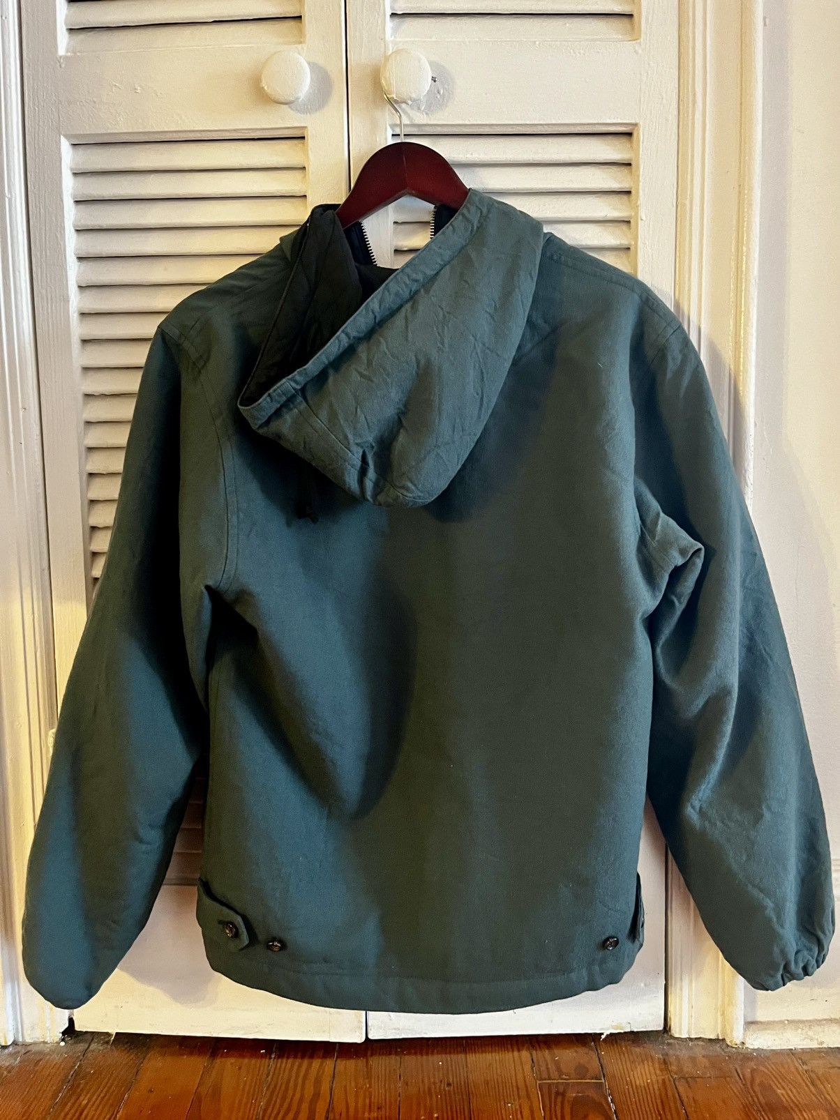 Comme des Garcons Homme Plus Comme des Garçons Homme Plus Green Hoodie Sweatshirt Size US M / EU 48-50 / 2 - 2 Thumbnail