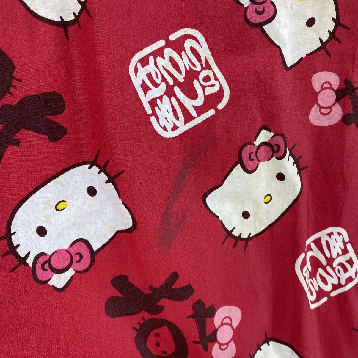 Cartoon Network Vintage Y2k Hello Kitty Full Print Kimono Sleeveless Size M / US 6-8 / IT 42-44 - 7 Thumbnail