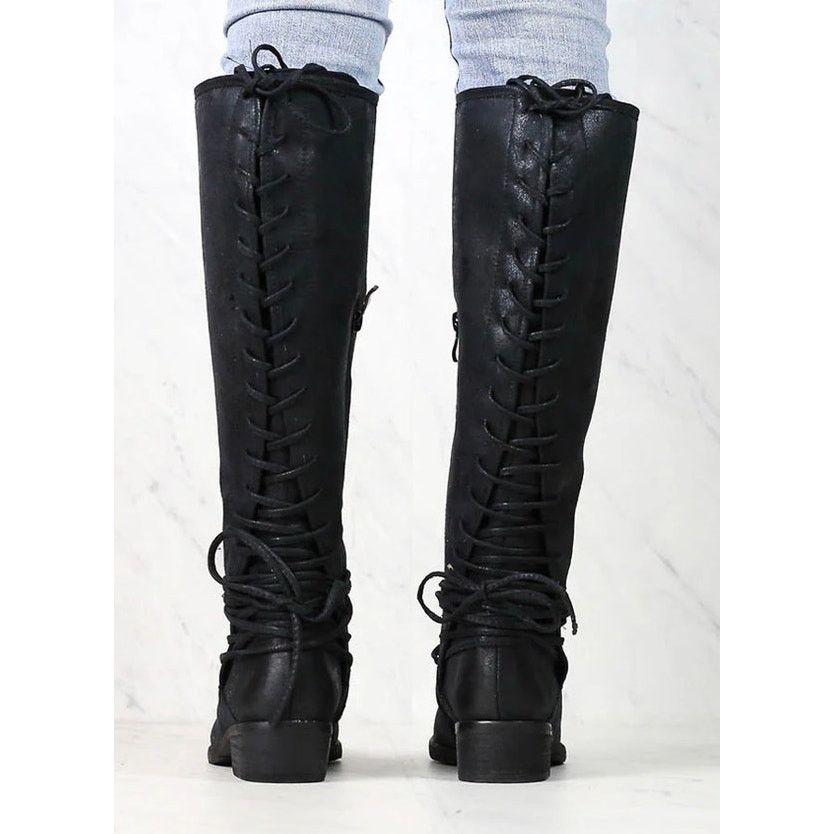 Other VERY VOLATILE Women's NEW Black Knee High Riding Boots |Sz 7 Size US 7 / IT 37 - 4 Thumbnail