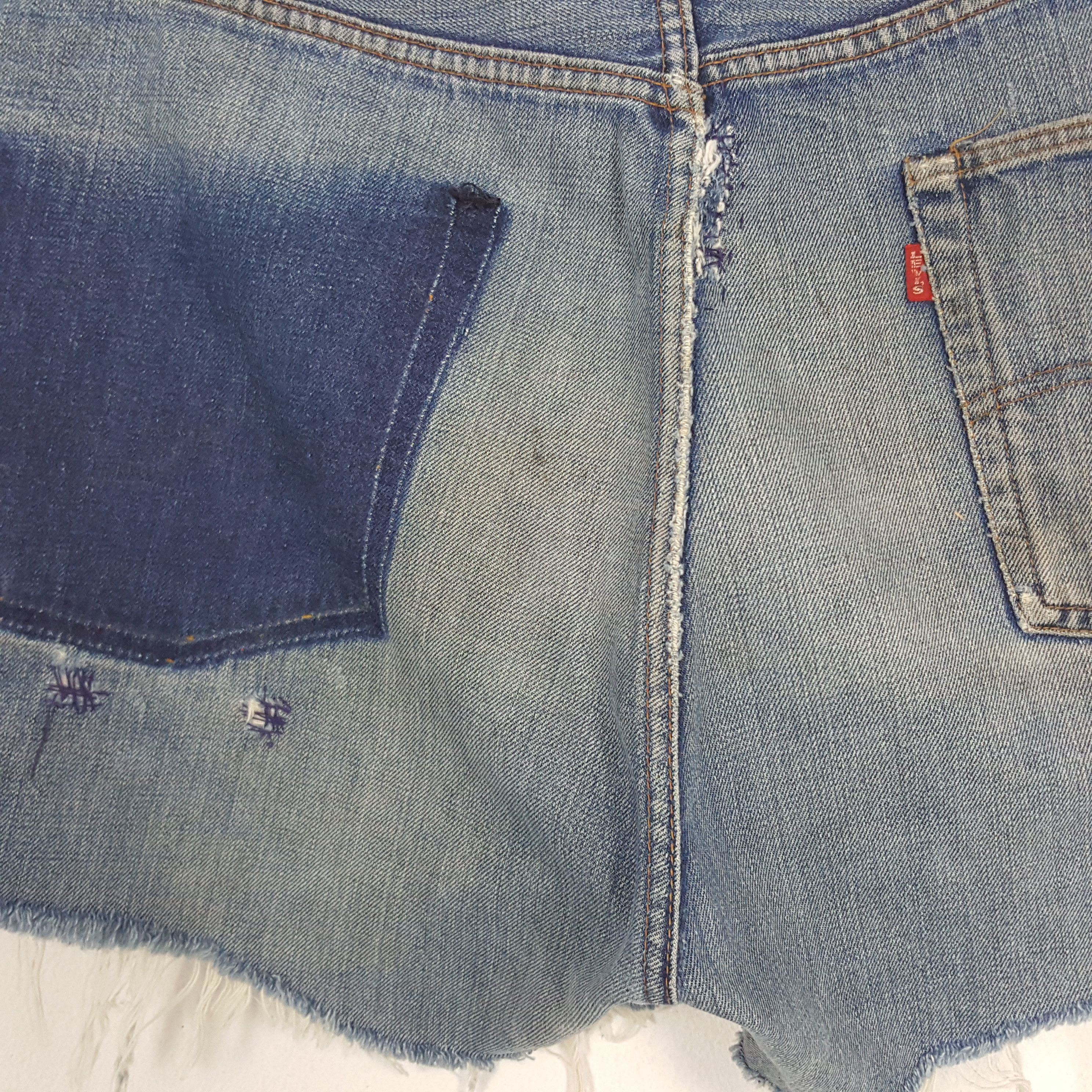 Levi's × Vintage Vintage Levis Short Denim Jeans Size 40" / US 18 - 2 Thumbnail
