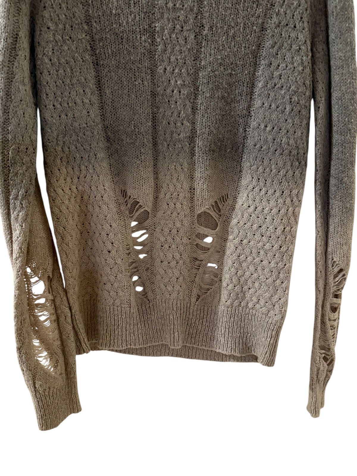 Balmain Men’s Distressed Sweater By Balmain Size US S / EU 44-46 / 1 - 3 Thumbnail