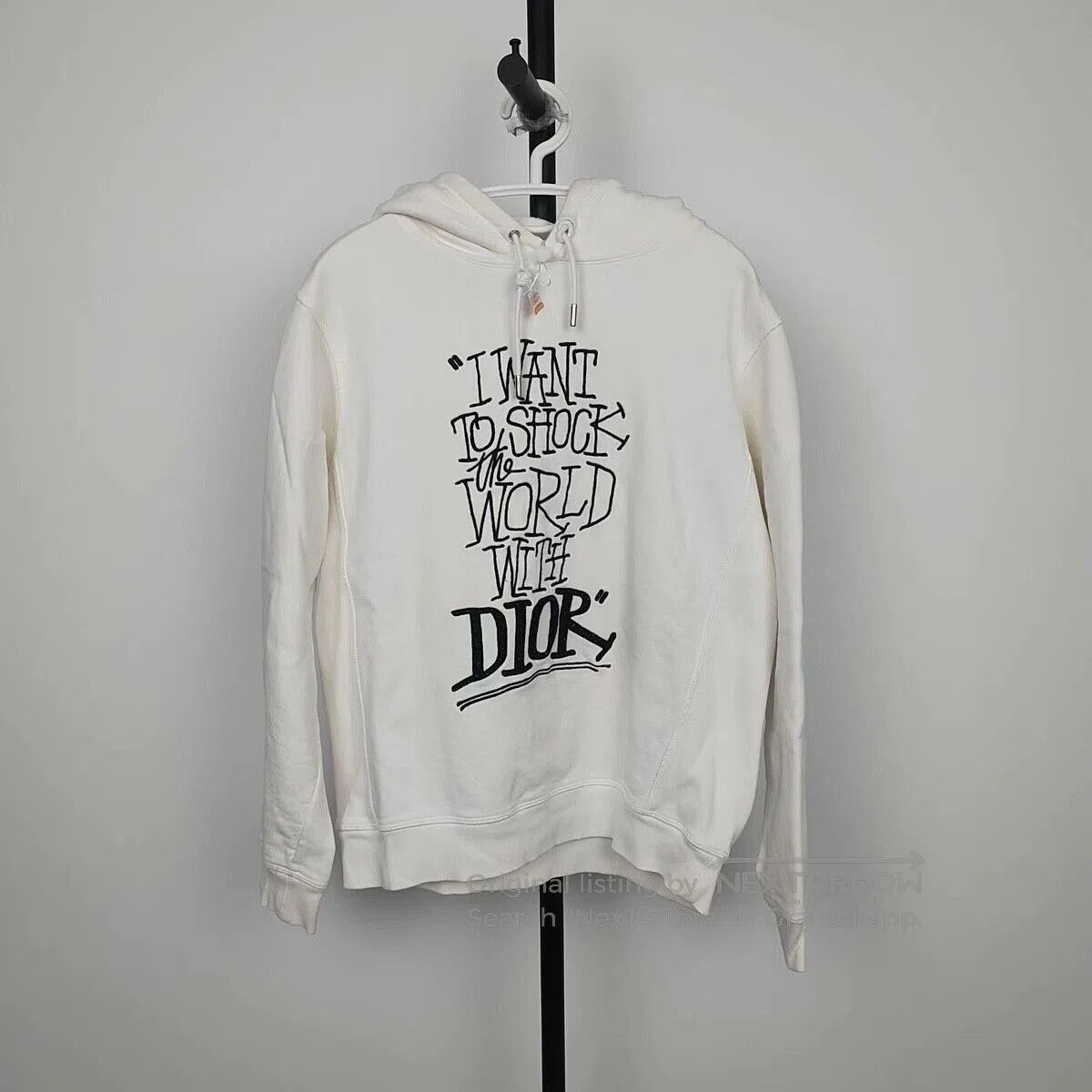 Dior Dior White Cotton Hoodie M. Size US M / EU 48-50 / 2 - 1 Thumbnail