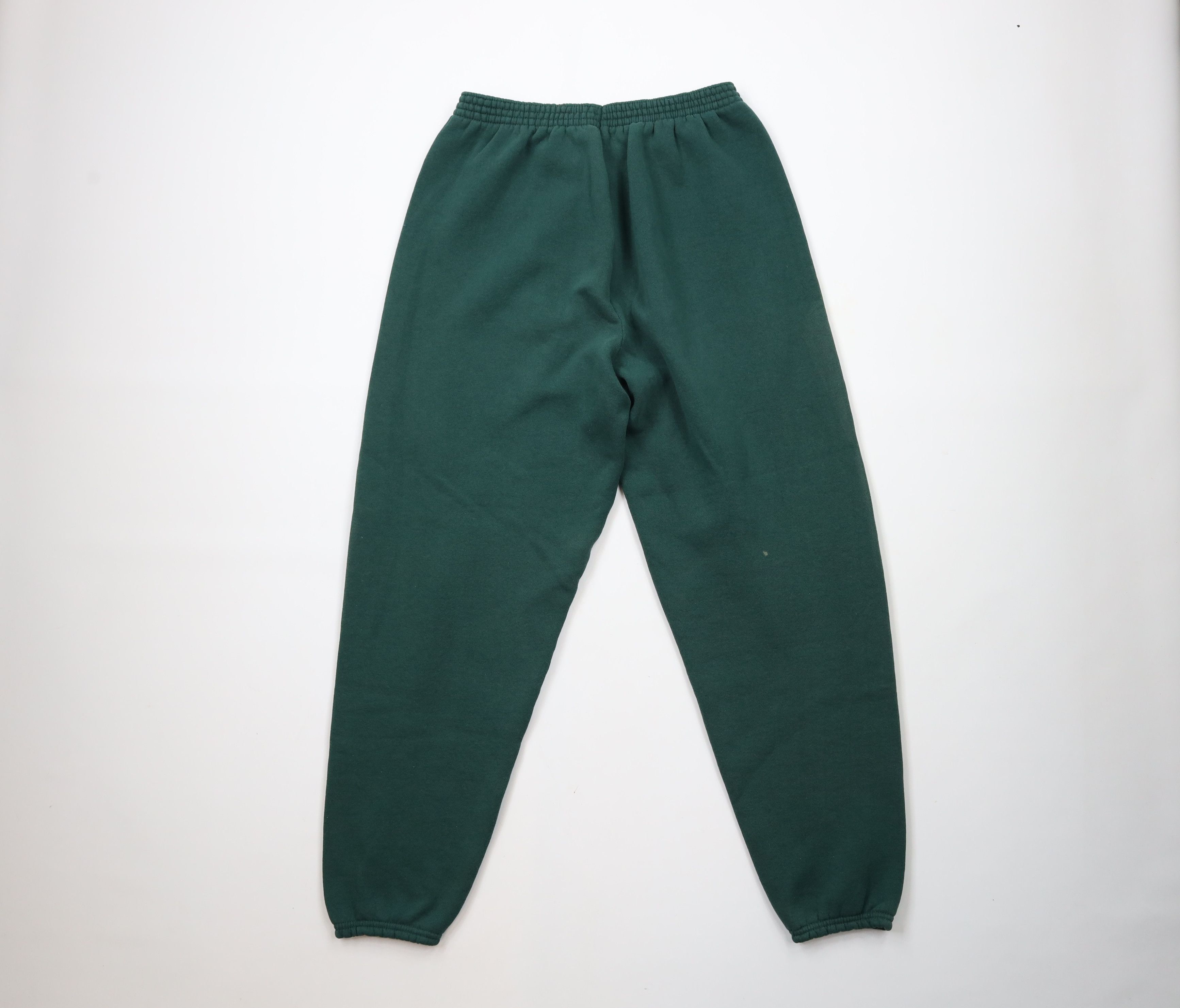 Vintage Vintage 90s Streetwear Sweatpants Joggers Hunter Green USA Size US 36 / EU 52 - 8 Thumbnail