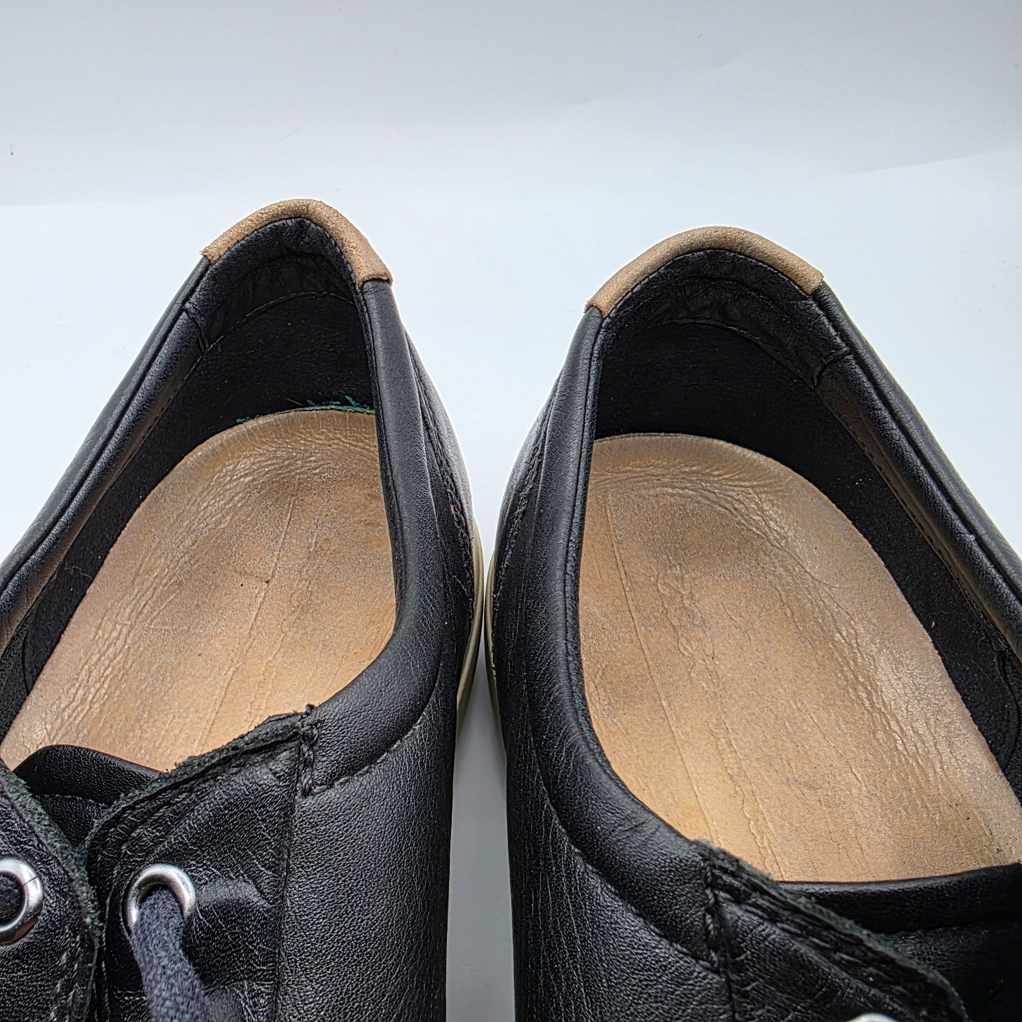 Ecco ECCO Soft 7 Mens Size 13 Black Leather Lace Up Shoes Walking Size US 13 / EU 46 - 9 Thumbnail