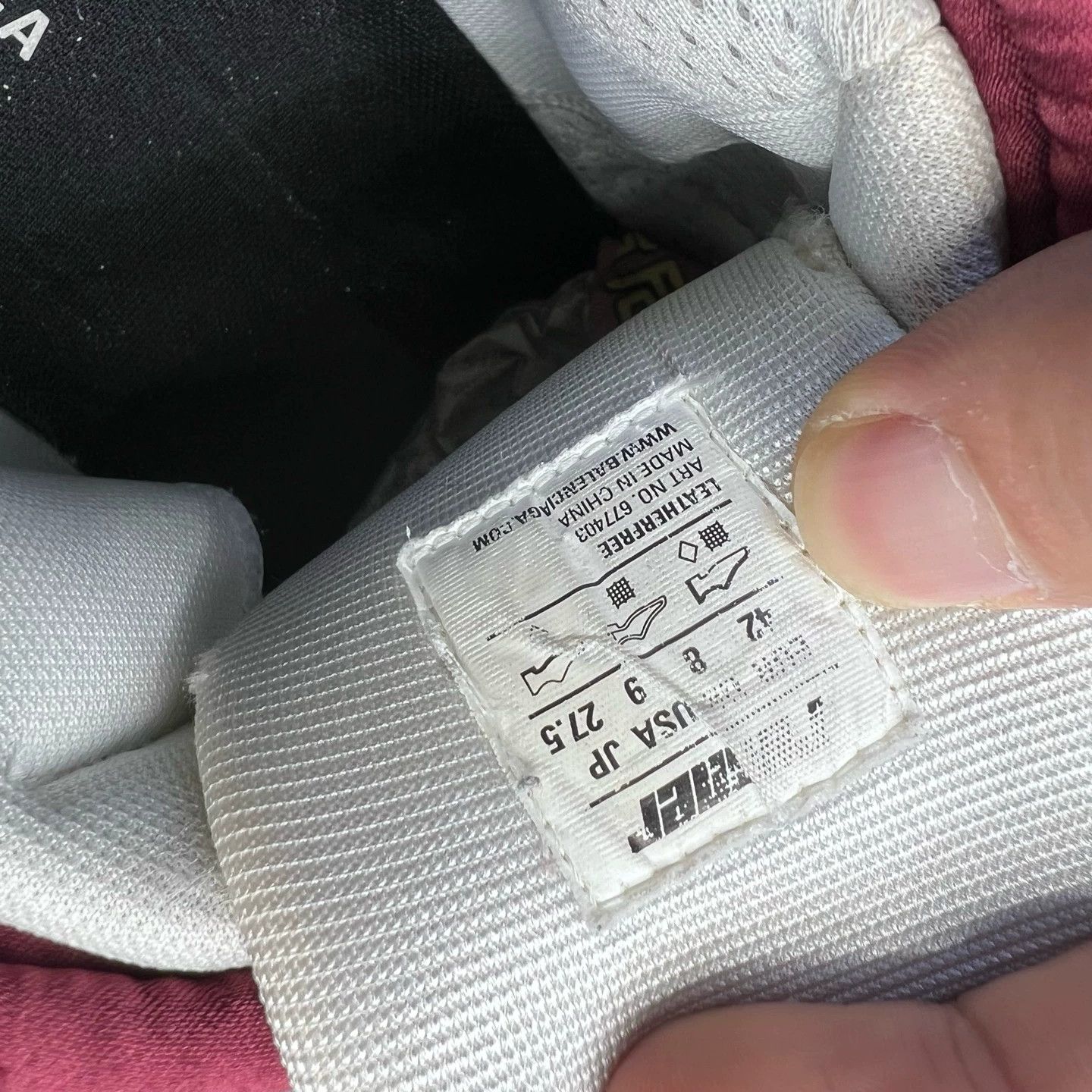 Balenciaga balenciaga low top sneakeres Size US 9 / EU 42 - 8 Thumbnail