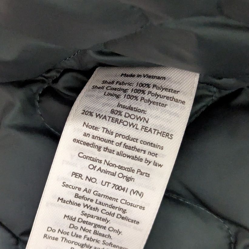 Eddie Bauer Eddie Bauer X Homme Femme Down Shell Jacket Dark Green XS Size US XS / EU 42 / 0 - 8 Thumbnail