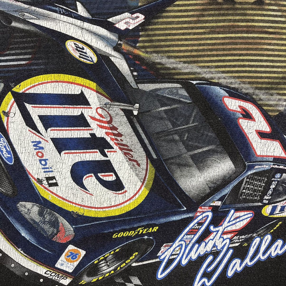 NASCAR Vintage Rusty Wallace Nascar racing AOP T Shirt 90’s Size US M / EU 48-50 / 2 - 10 Thumbnail