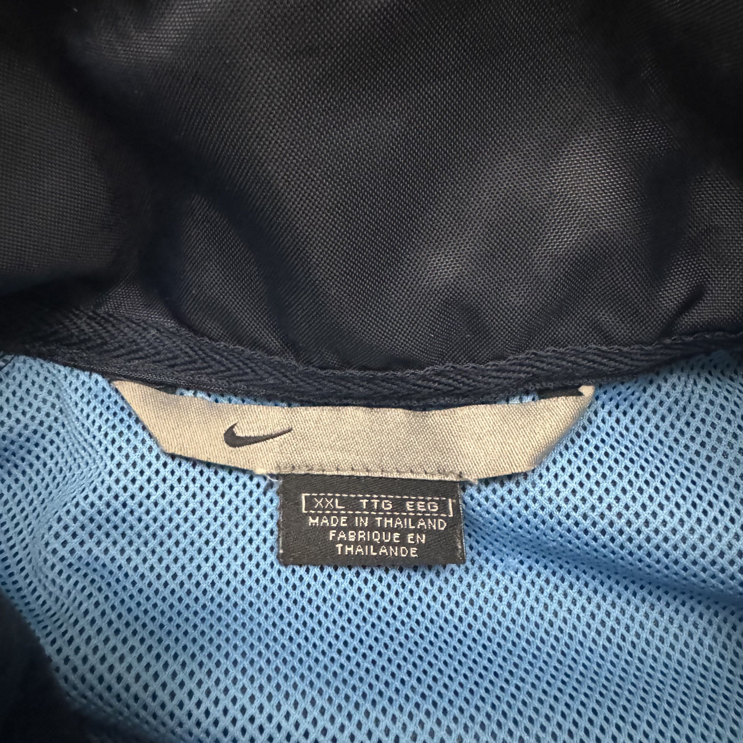 Nike × Vintage VTG 00s Y2K Nike 1/4 Zip Technical Anorak Jacket Sportswear Size US XXL / EU 58 / 5 - 4 Thumbnail