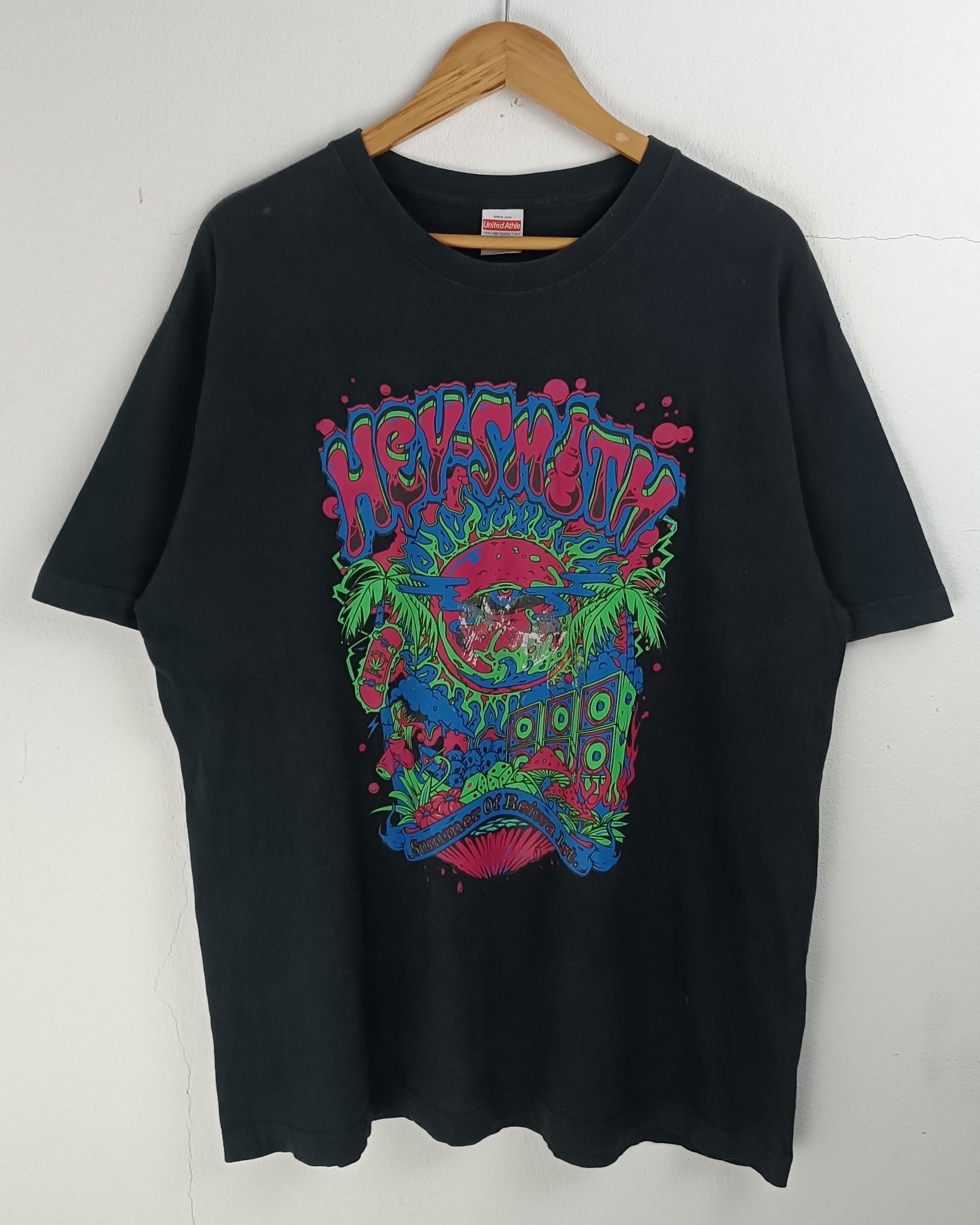 Band Tees VINTAGE Y2K HEY-SMITH SUMMER REIWA TEE SiM COLDRAIN 10FEET Size US L / EU 52-54 / 3 - 3 Thumbnail