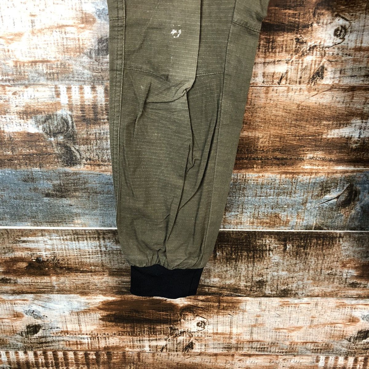 Japanese Brand Tora Green Cargo Multipocket Joggers Pants #A2533 Size US 28 / EU 44 - 11 Thumbnail