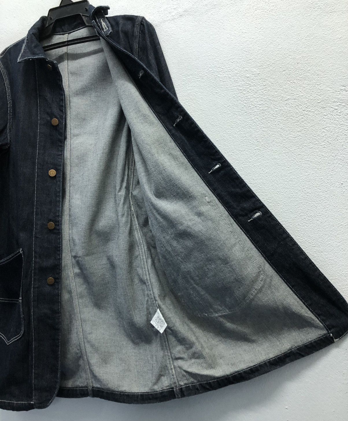 Vintage Vintage Smith's Workwear Sanforized Denim Jacket Size US M / EU 48-50 / 2 - 12 Thumbnail