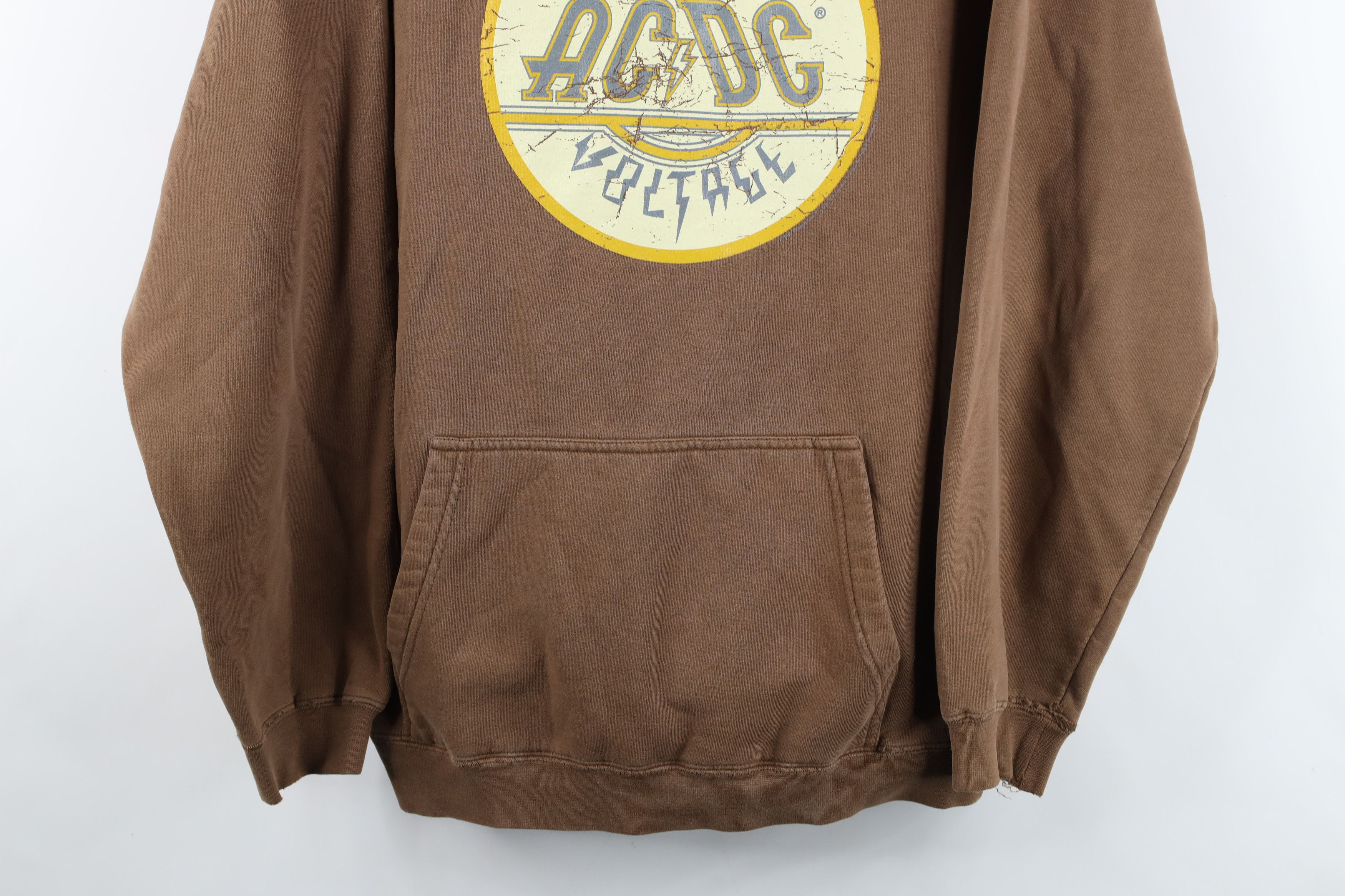 Vintage Vintage Y2K 2005 High Voltage ACDC Band Hoodie Sweatshirt Size US L / EU 52-54 / 3 - 3 Thumbnail