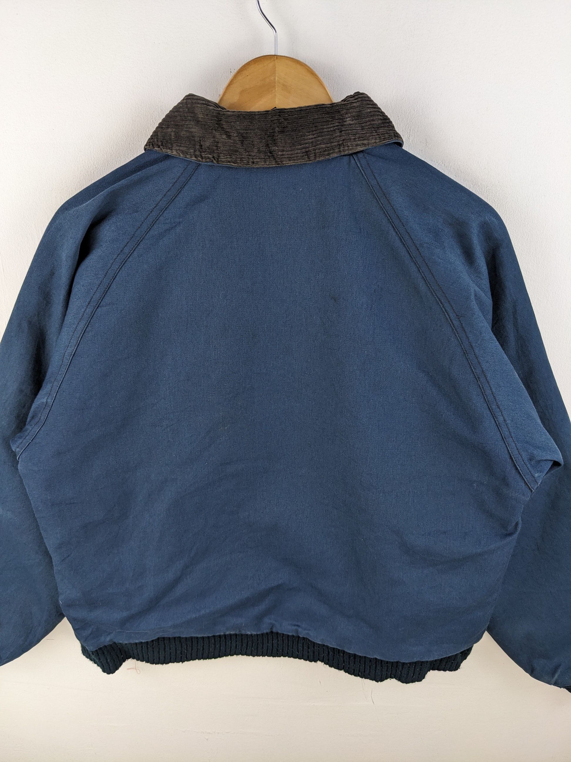 Dickies × Vintage Vintage 1990s Dickies Bomber Jacket Faded Blue Made In USA Size US L / EU 52-54 / 3 - 15 Thumbnail