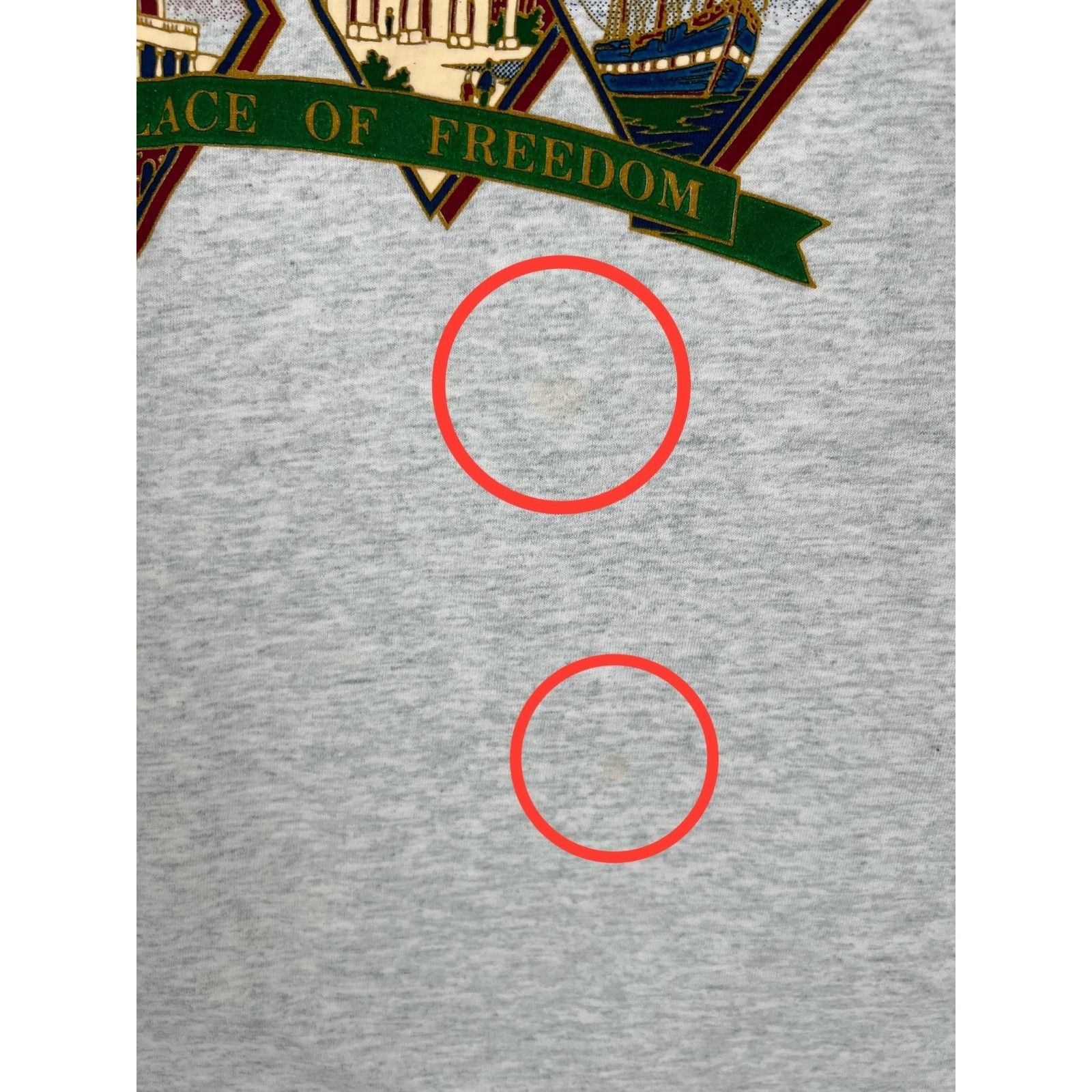 Other Vintage Boston Massachusetts T-Shirt Size XL Single Stitch Size US XL / EU 56 / 4 - 4 Thumbnail