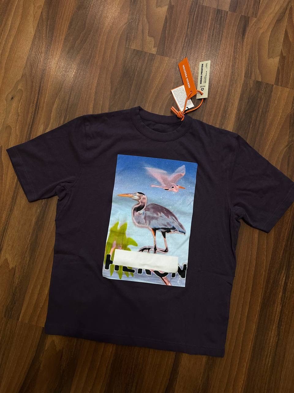 Heron Preston Heron Preston Censored Purple Tee Size US L / EU 52-54 / 3 - 1 Thumbnail